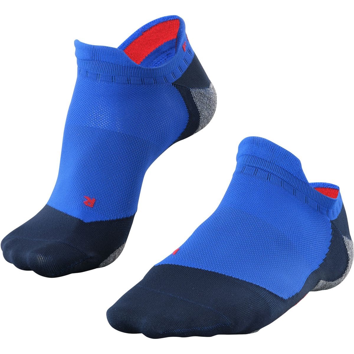 Running 5 Race Invisible Herren Socken, blau 39-41