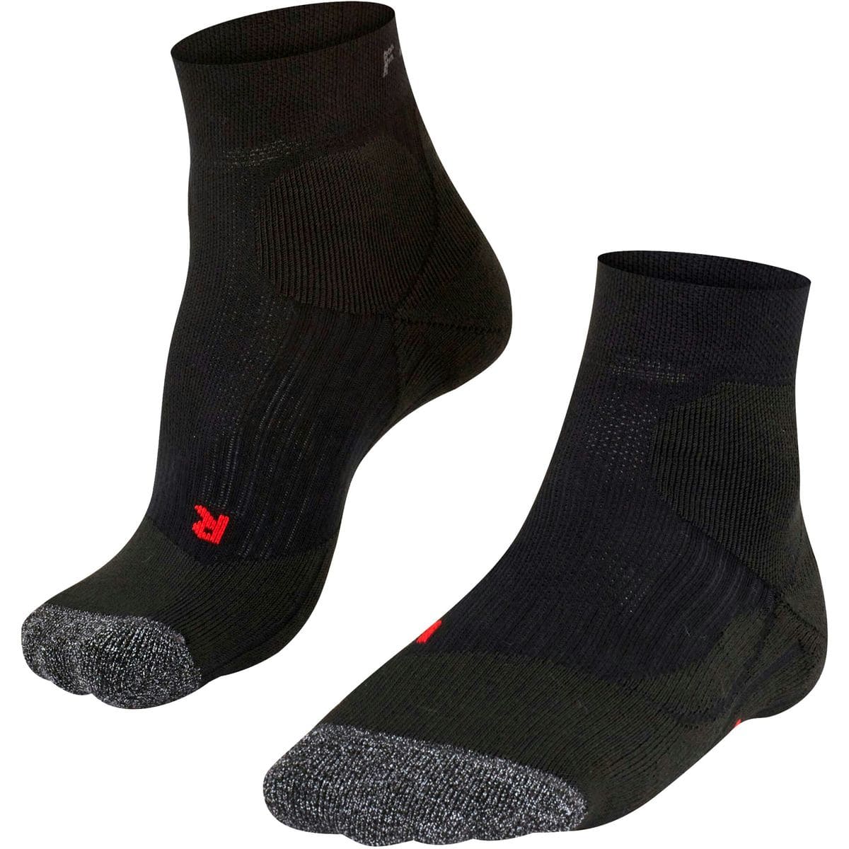 Tennis 2 Herren Socken, schwarz 39-41