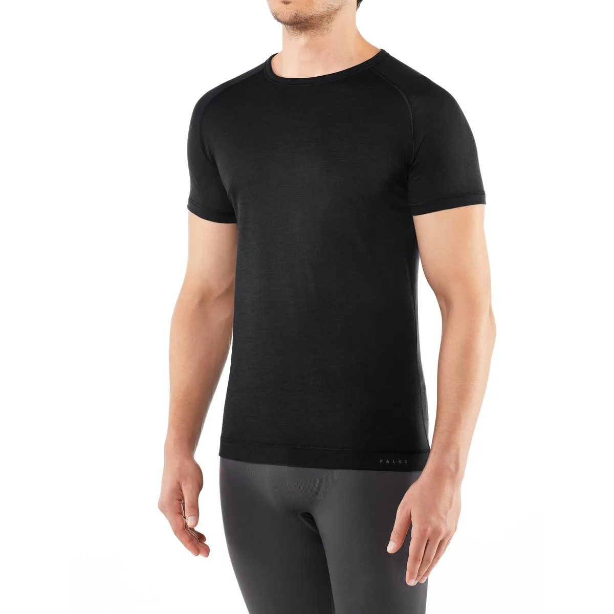 Falke SW Shortsleeved Shirt Comfort Herren grau