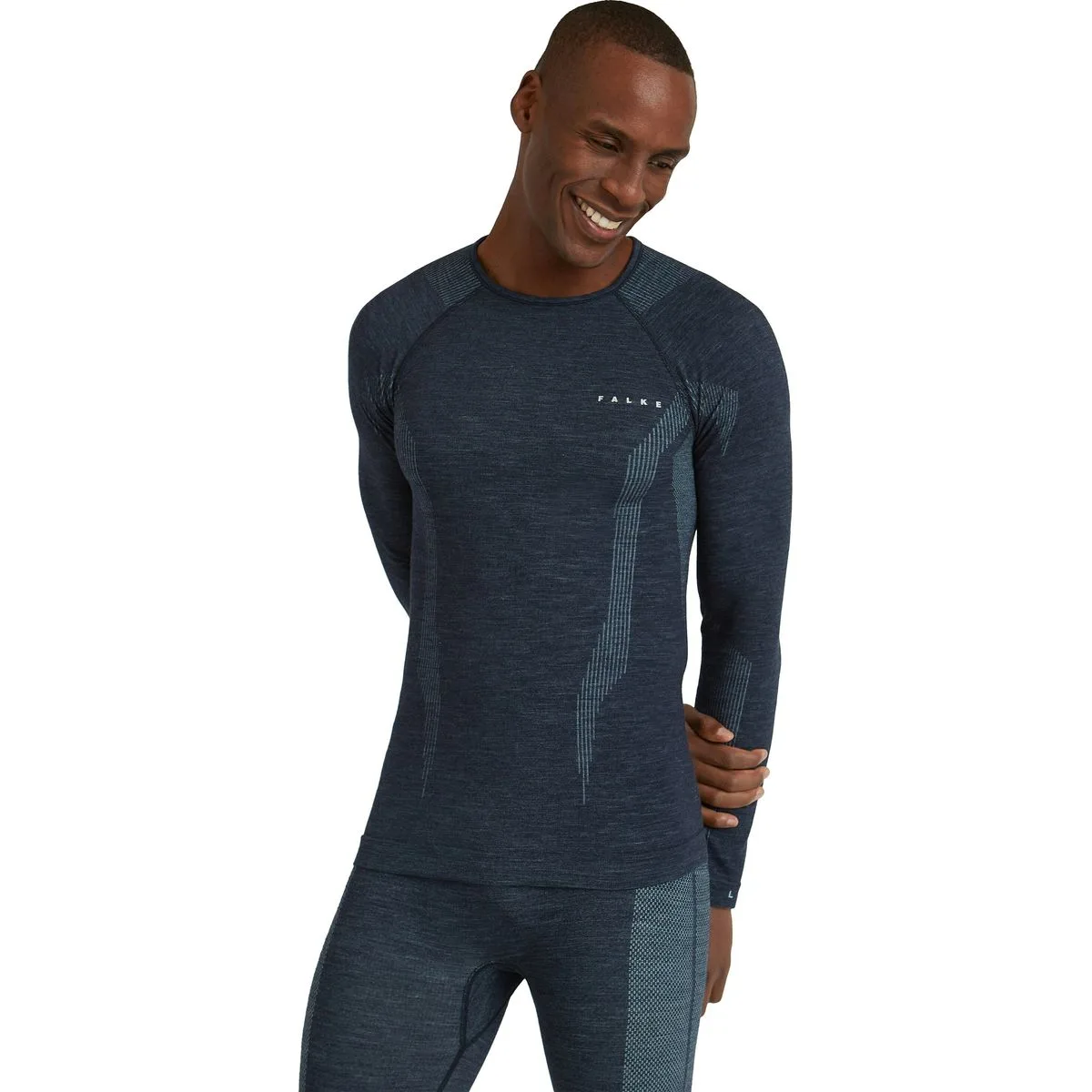 Wool-Tech Herren Unterhemd, blau XL