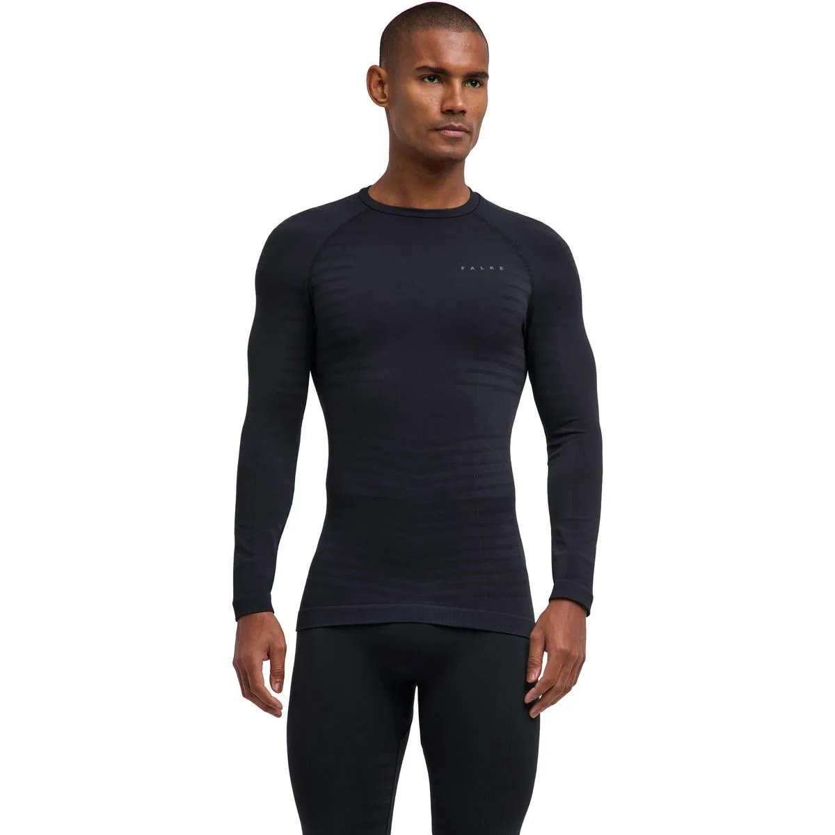 Maximum Warm Longsleeved Herren Unterhemd, schwarz L
