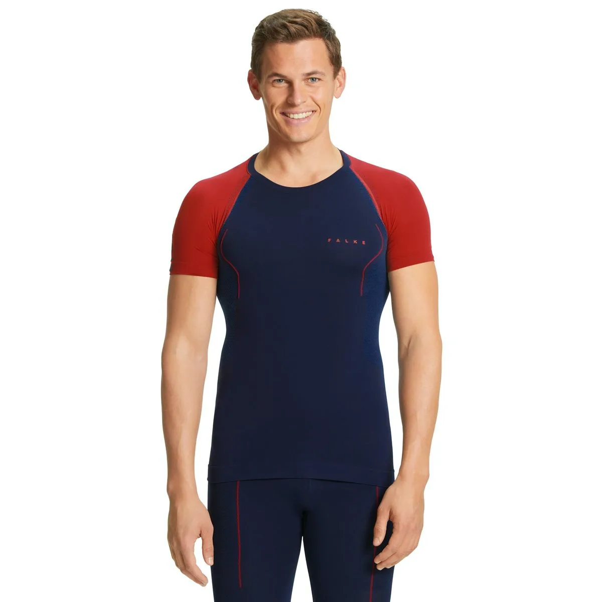 Shortsleeved Trend Herren Unterhemd, blau L