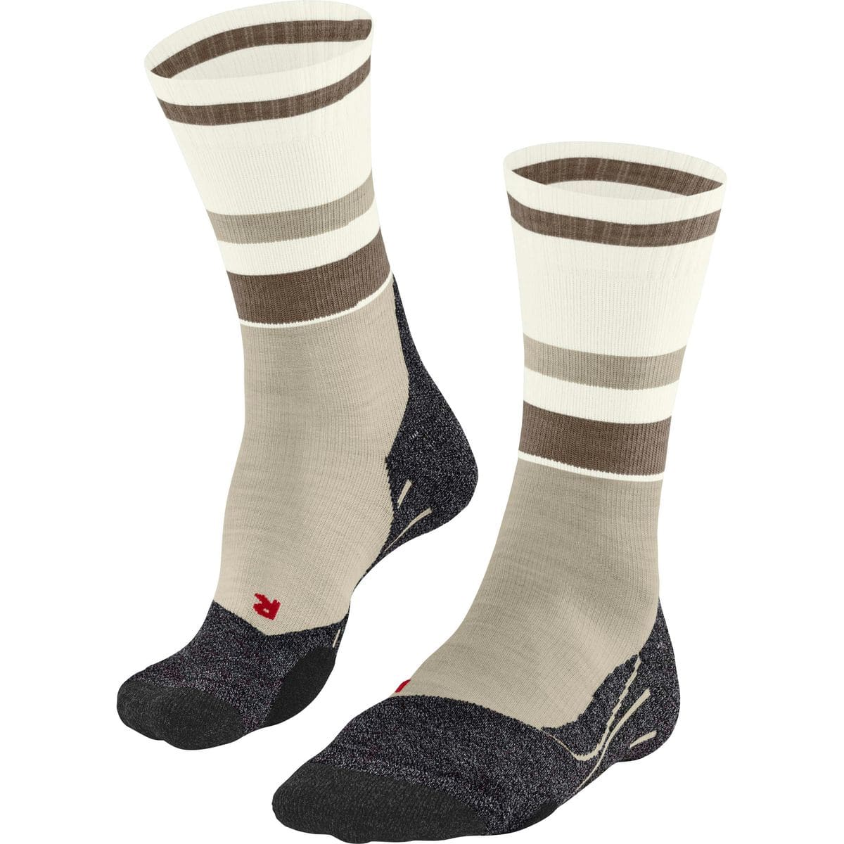 Trekking Explore Compression Damen Socken, braun 35-36