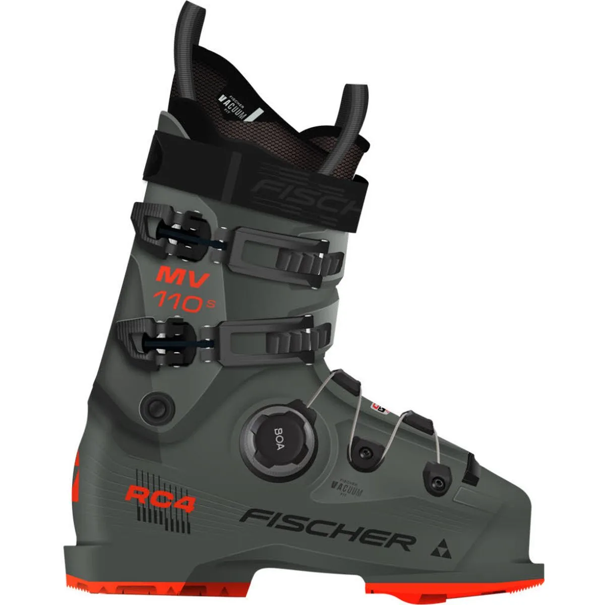 RC4 110 MV S BOA Herren Pistenschuhe, grau, Größe 42 ⅔ 42 ⅔