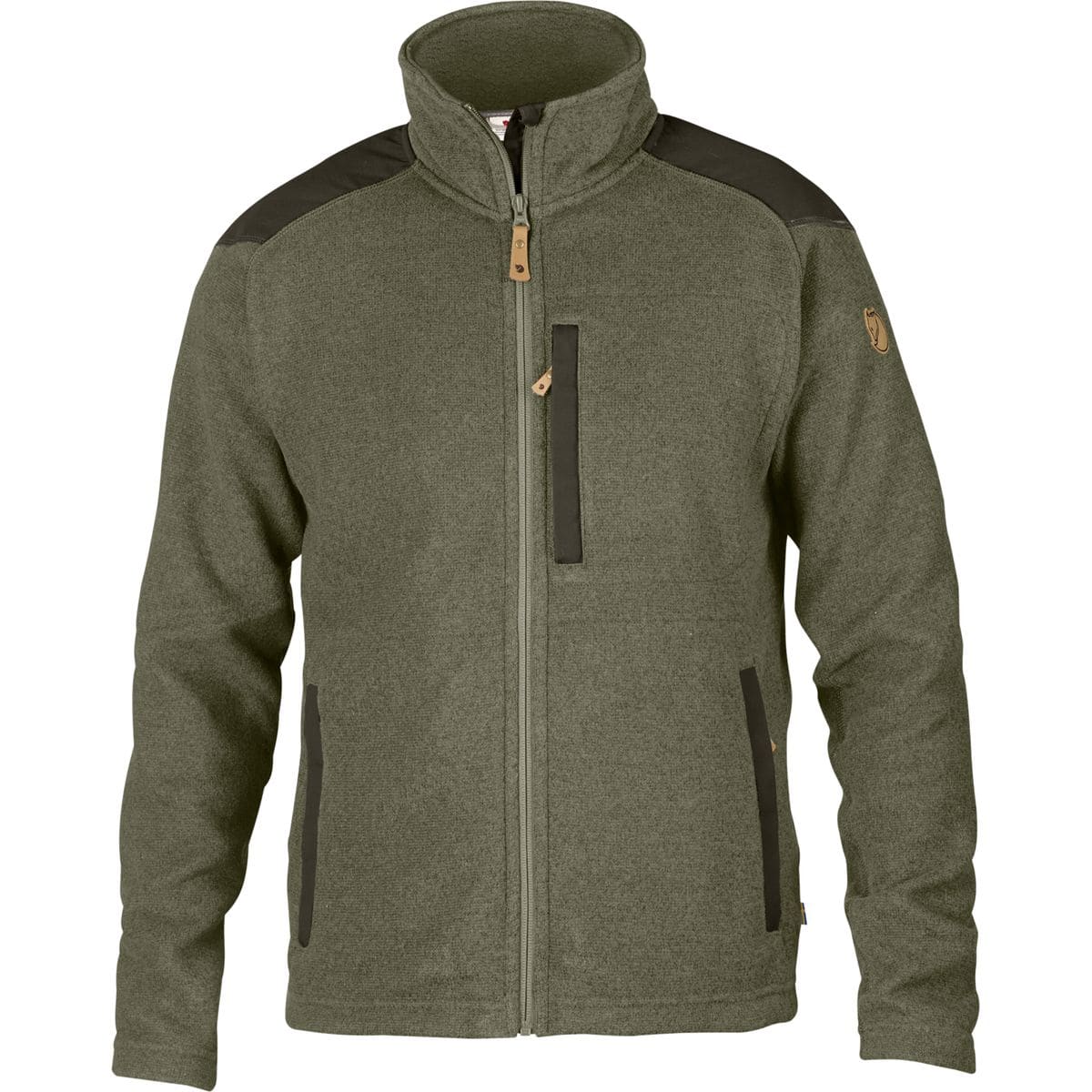 Buck Fleece Herren Midlayer, grün M