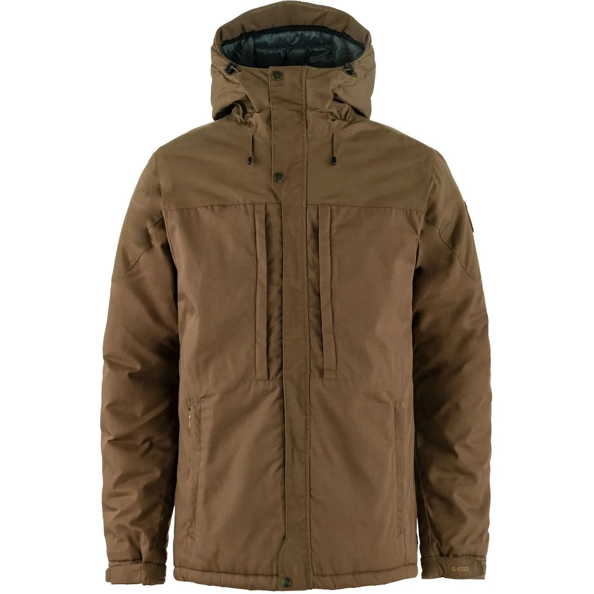 Skogsö Padded Herren Funktionsjacke, braun L