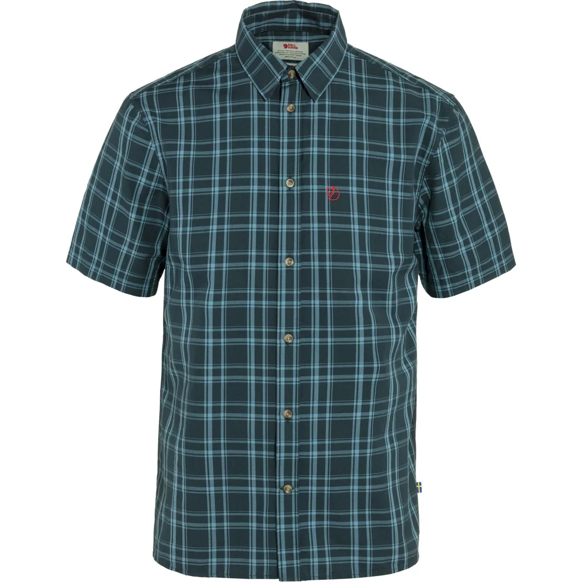 Övik Lite Herren Hemd, blau XL