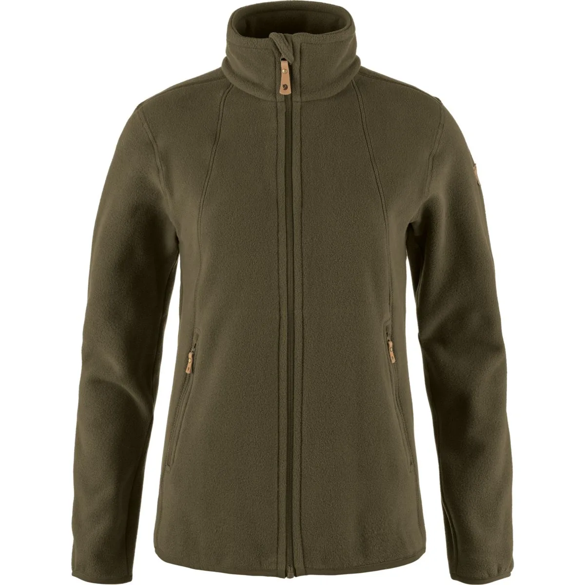 Stina Fleece Damen Midlayer, grün M