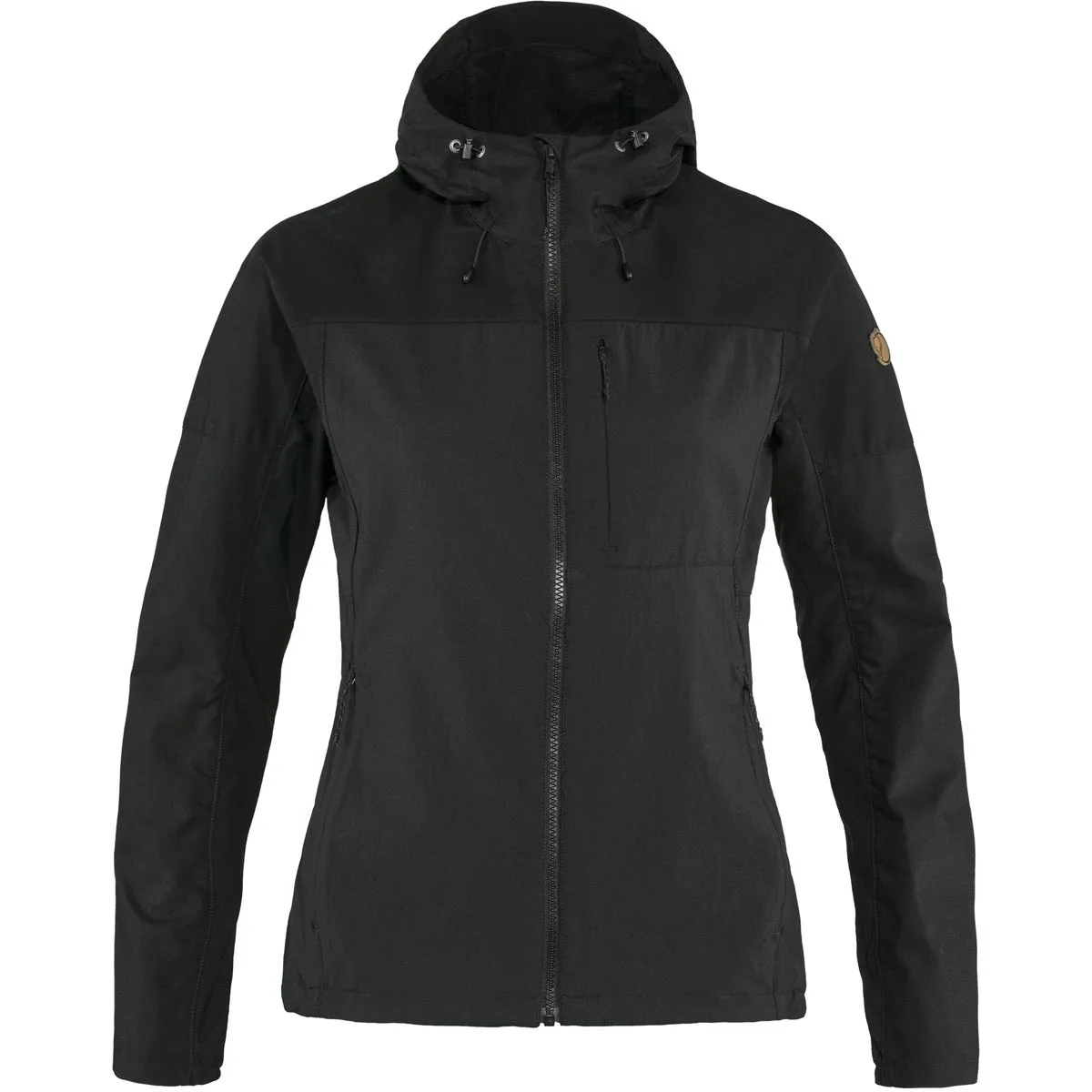 Abisko Midsummer Damen Jacke, schwarz XL