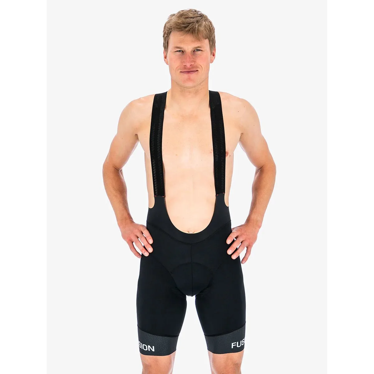 C3 Herren Trägerhose, schwarz M