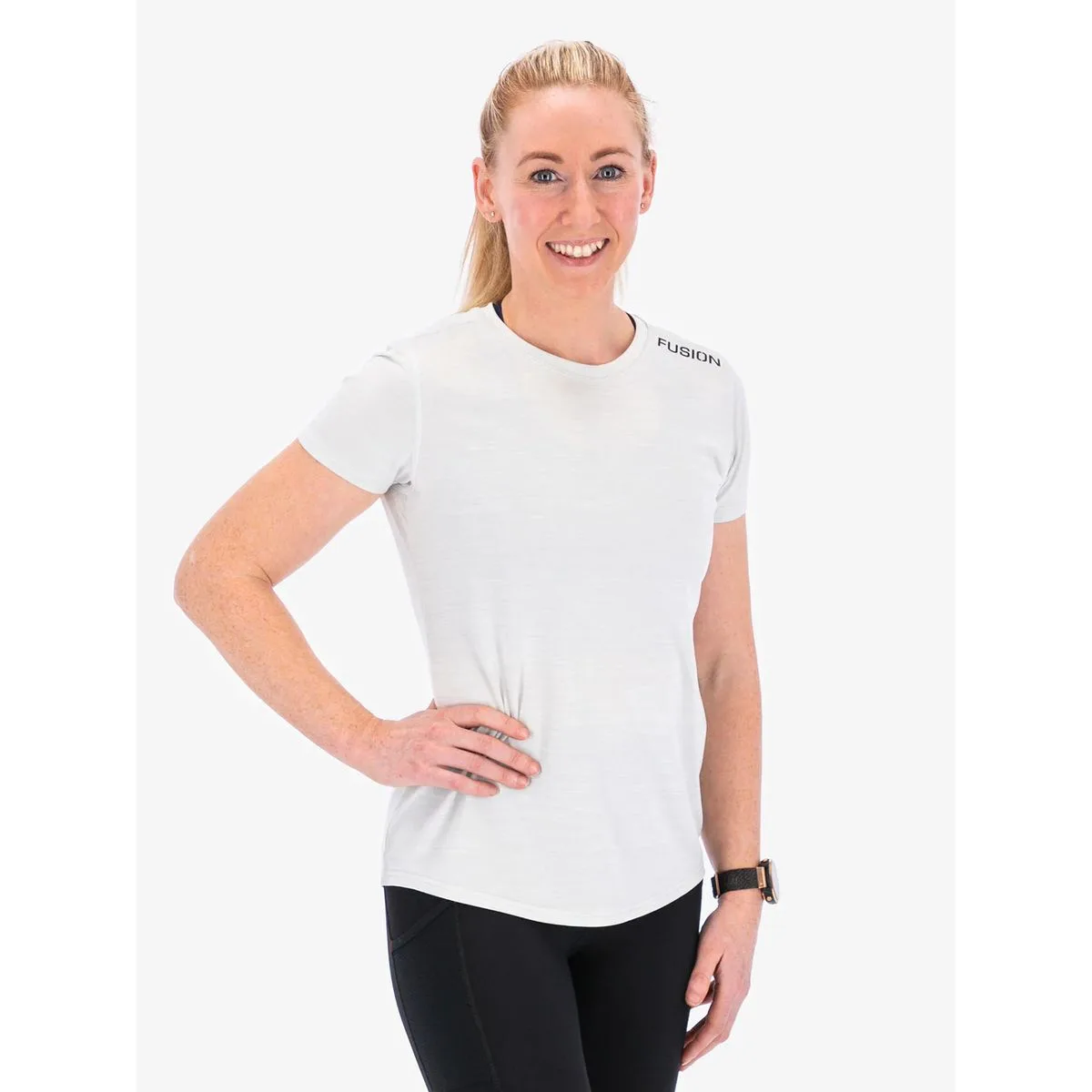 Fusion C3 Damen T-Shirt, weiß XS