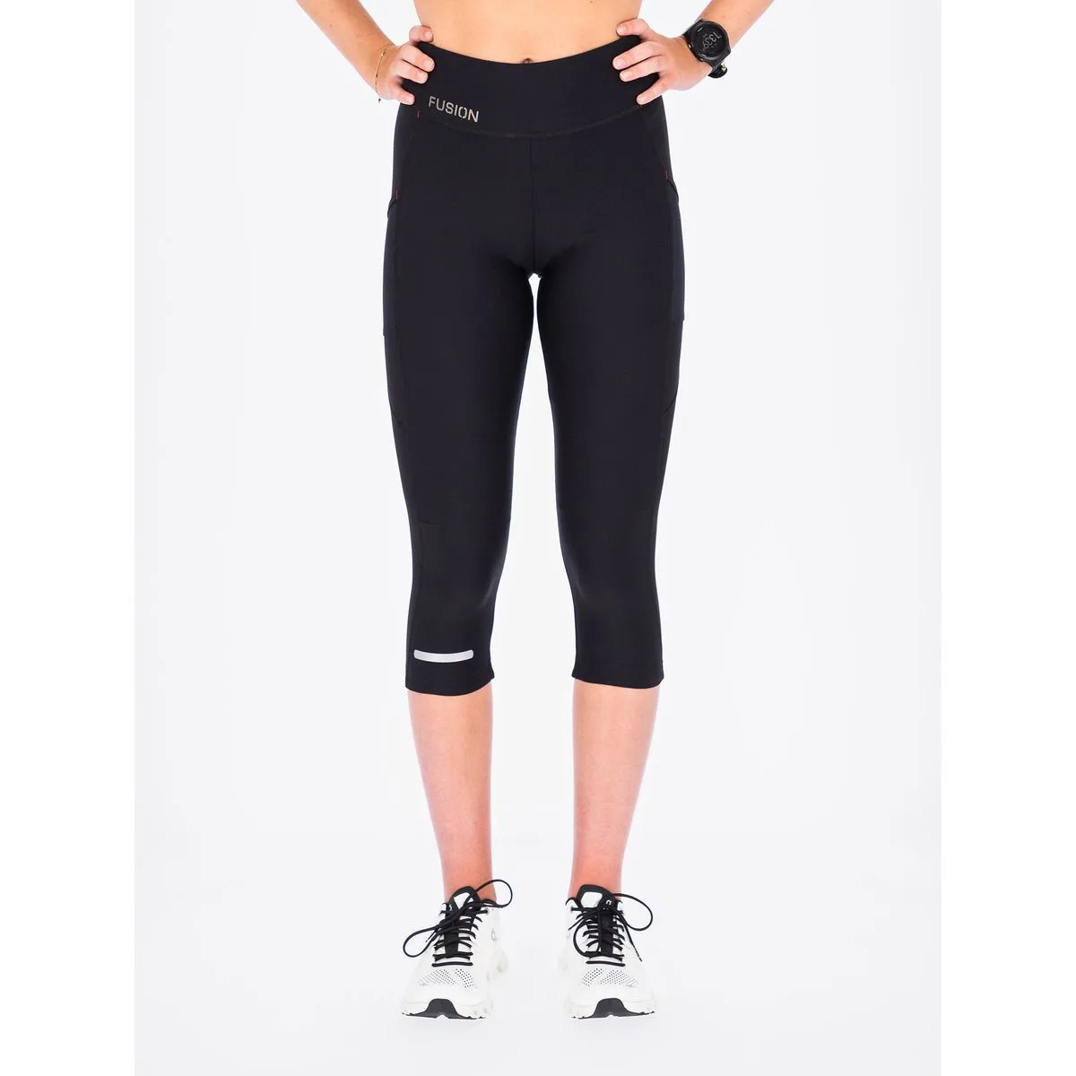 C3 3/4 Training Damen 3/4-Hose, schwarz XS