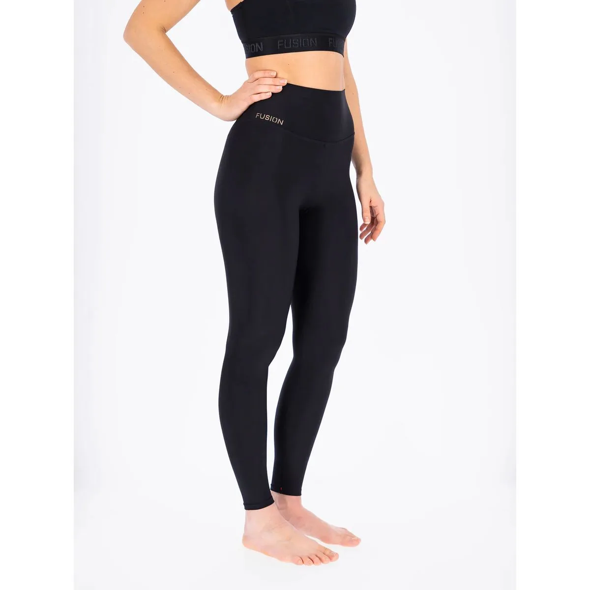 Pure Yoga Damen Tights, schwarz S