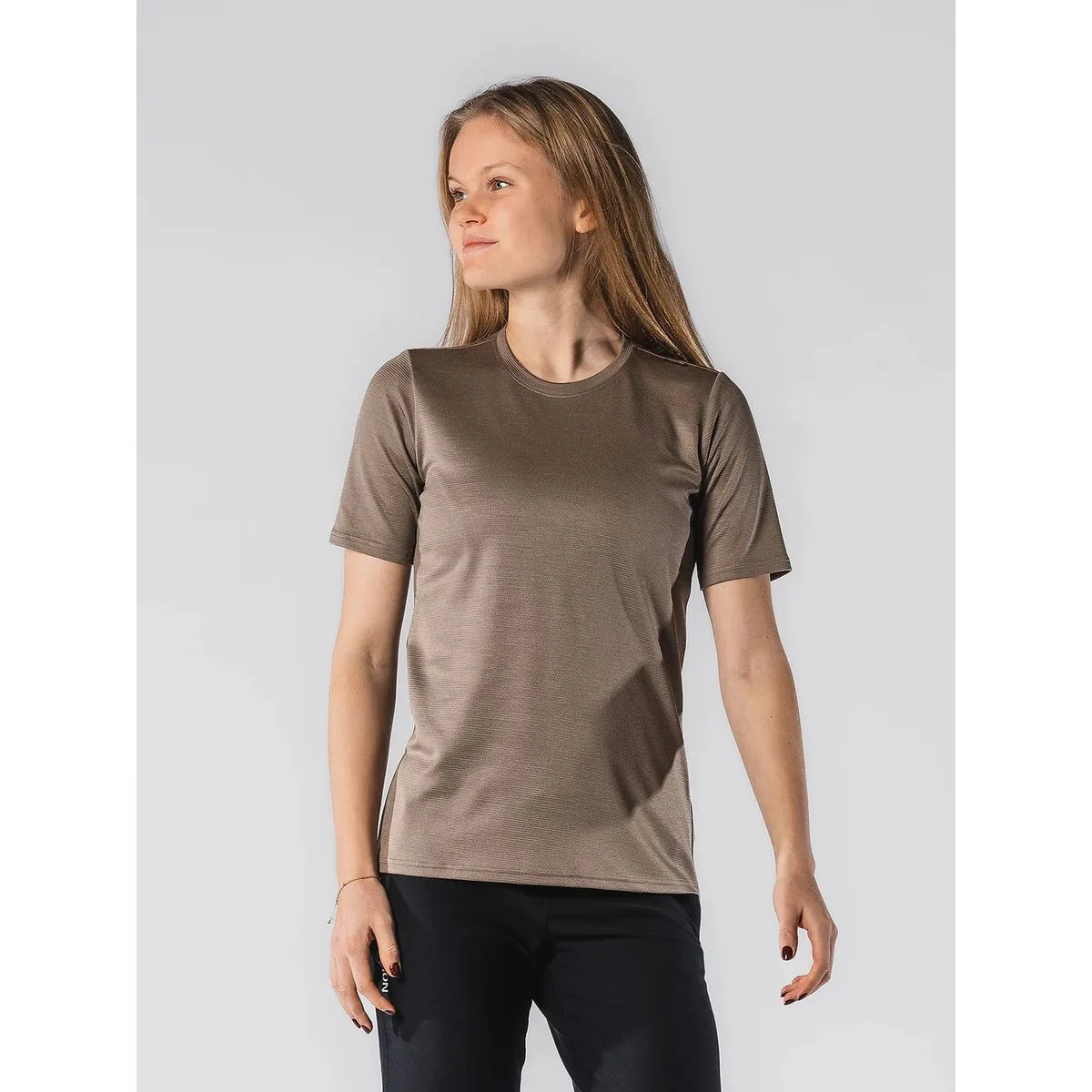 Technical Merino 150 Damen T-Shirt, braun XS