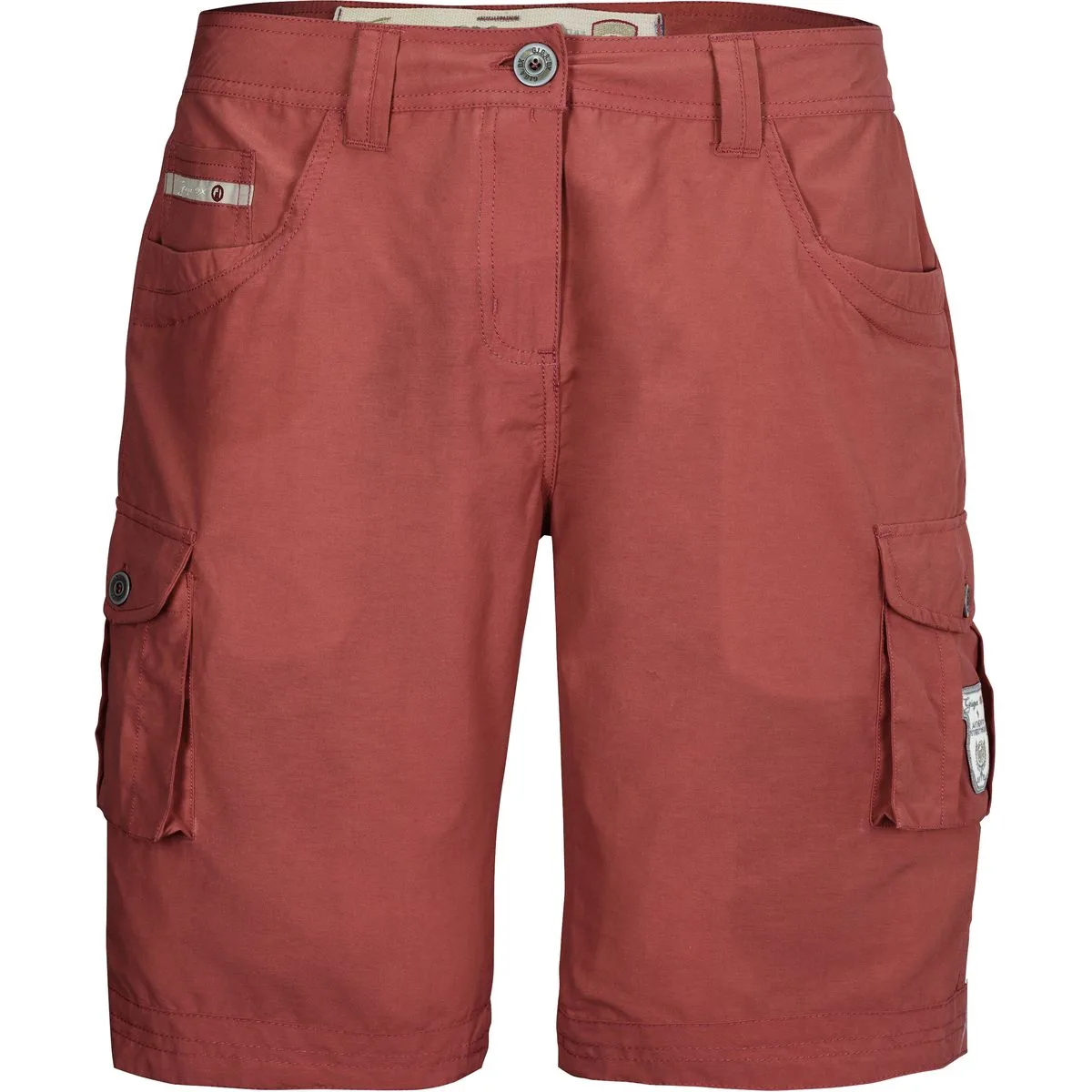 GS 36 Damen Bermuda Shorts, rot 40