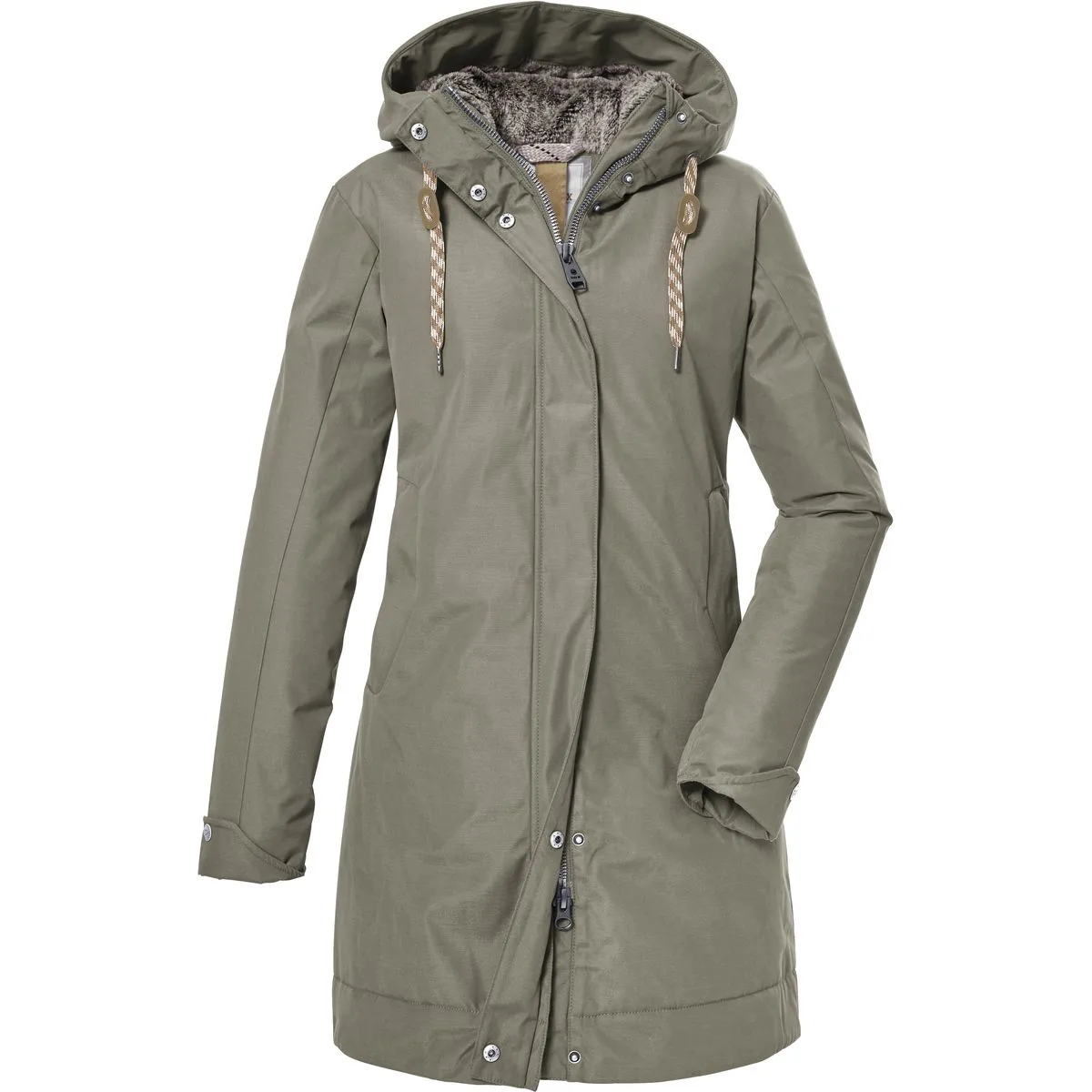 GW 13 Damen Mantel, grau 38