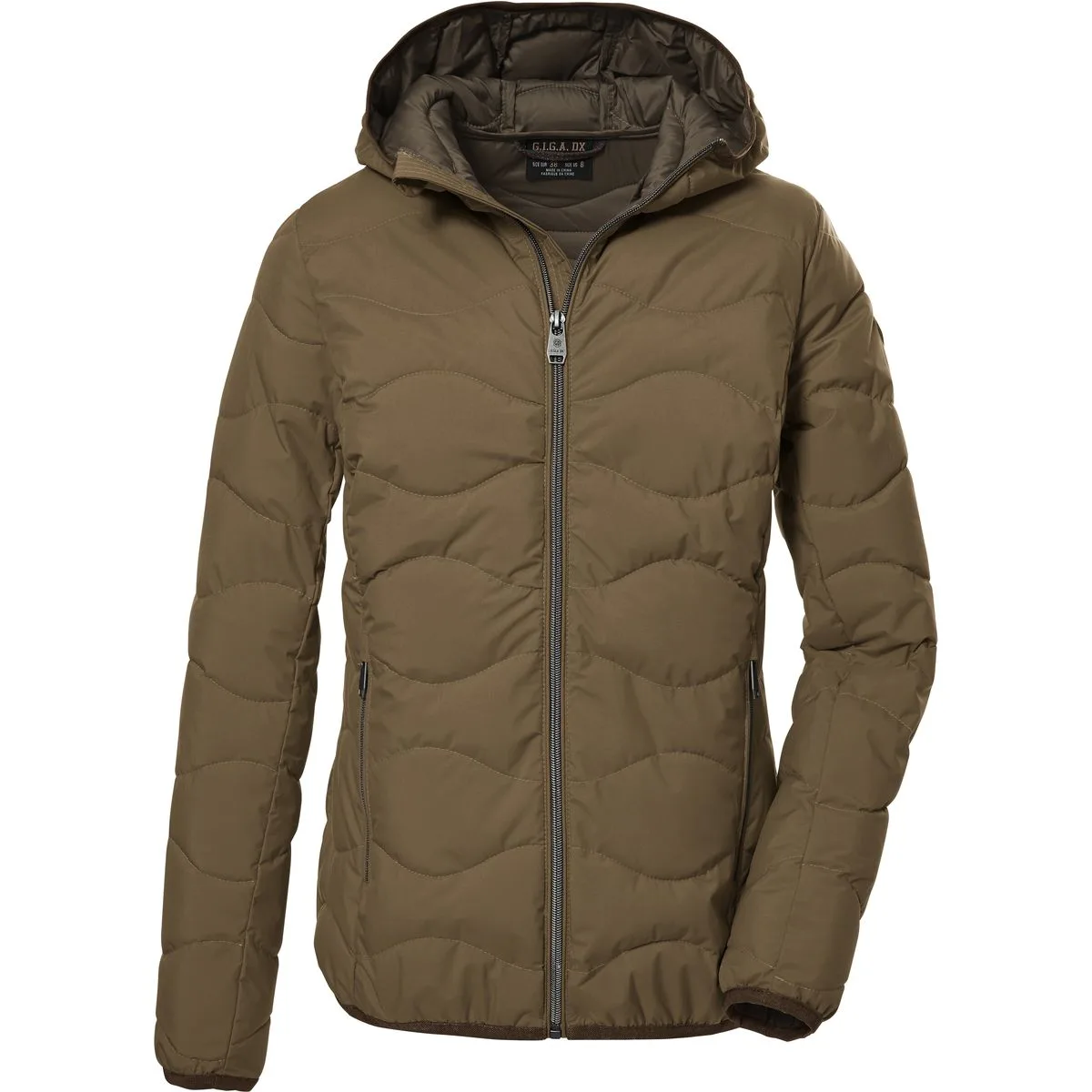 GW 21 Damen Funktionsjacke, braun 48
