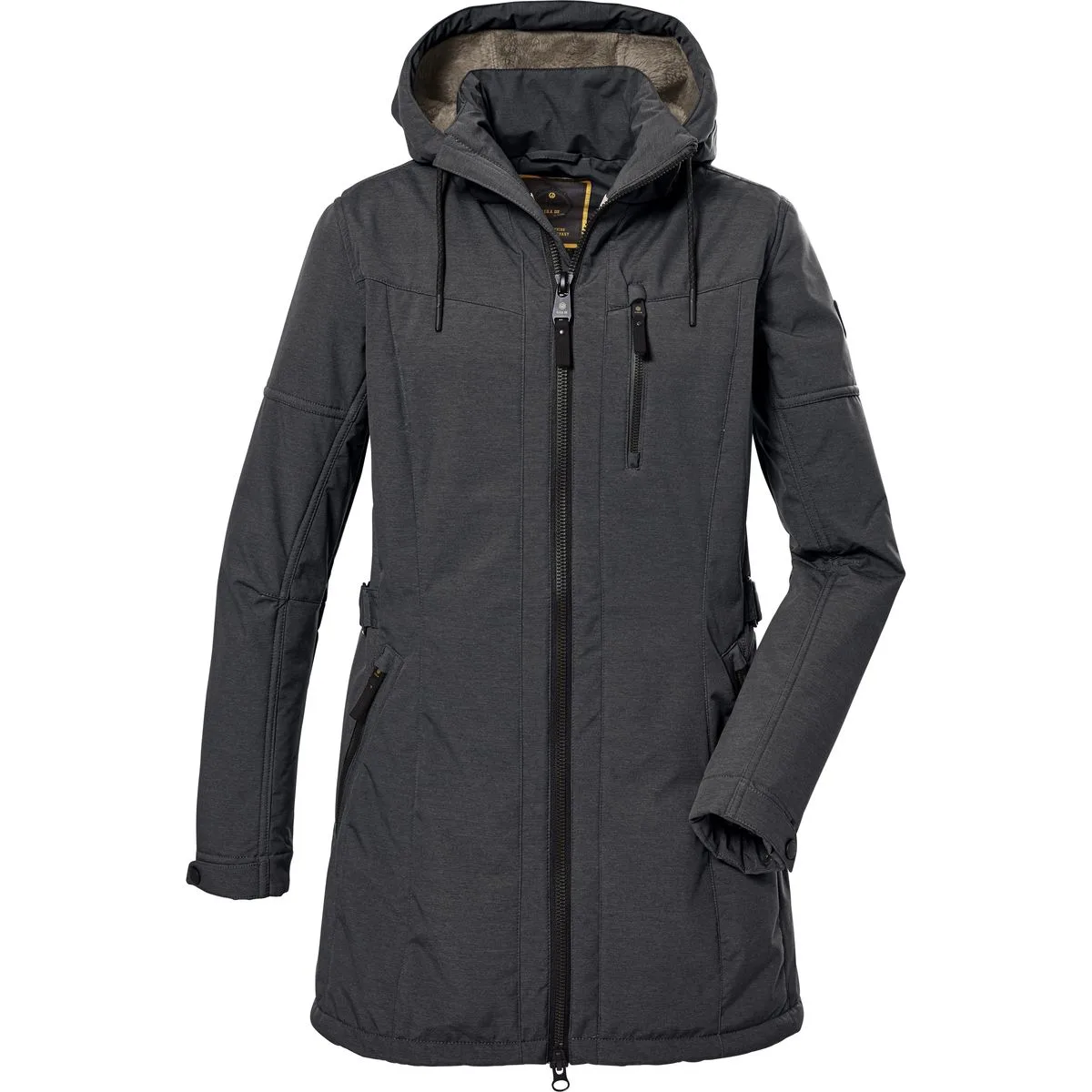 GW 46 Damen Mantel, grau 42