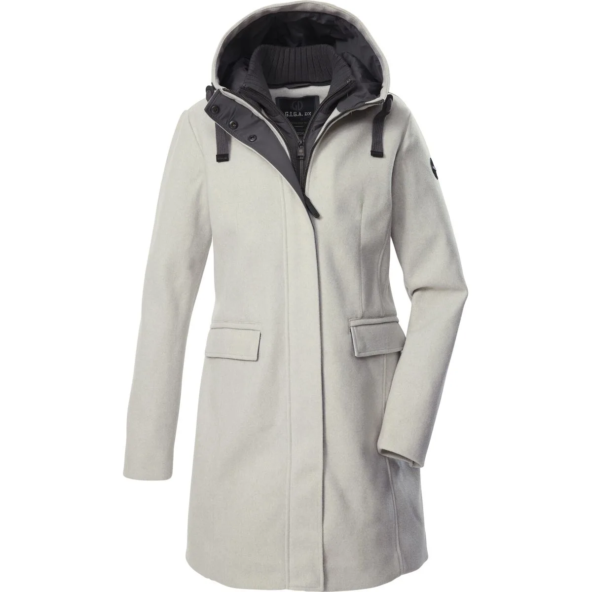 GW 19 Damen Mantel, grau 42