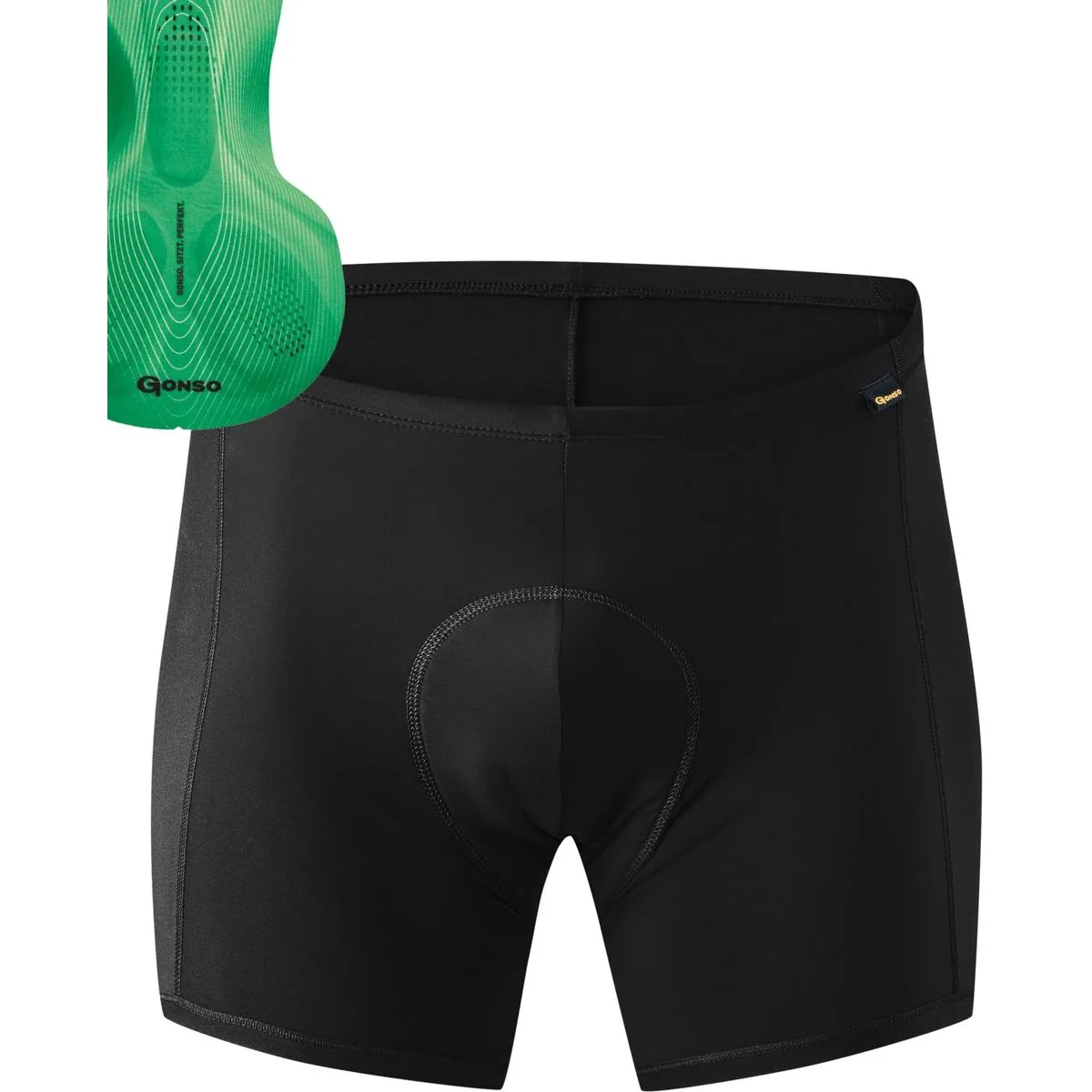Sitivo Herren Unterhose, schwarz L