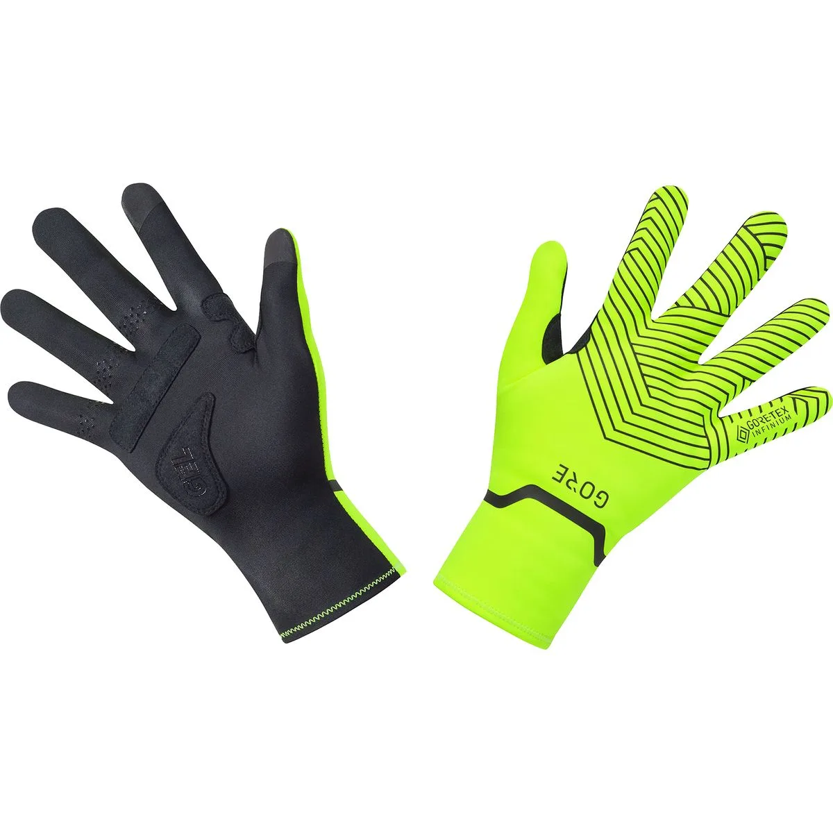 C3 Windstopper® Stretch Mid Fingerhandschuhe, gelb 6