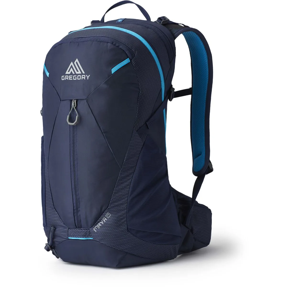 Maya 15 Damen Wanderrucksack, blau uni