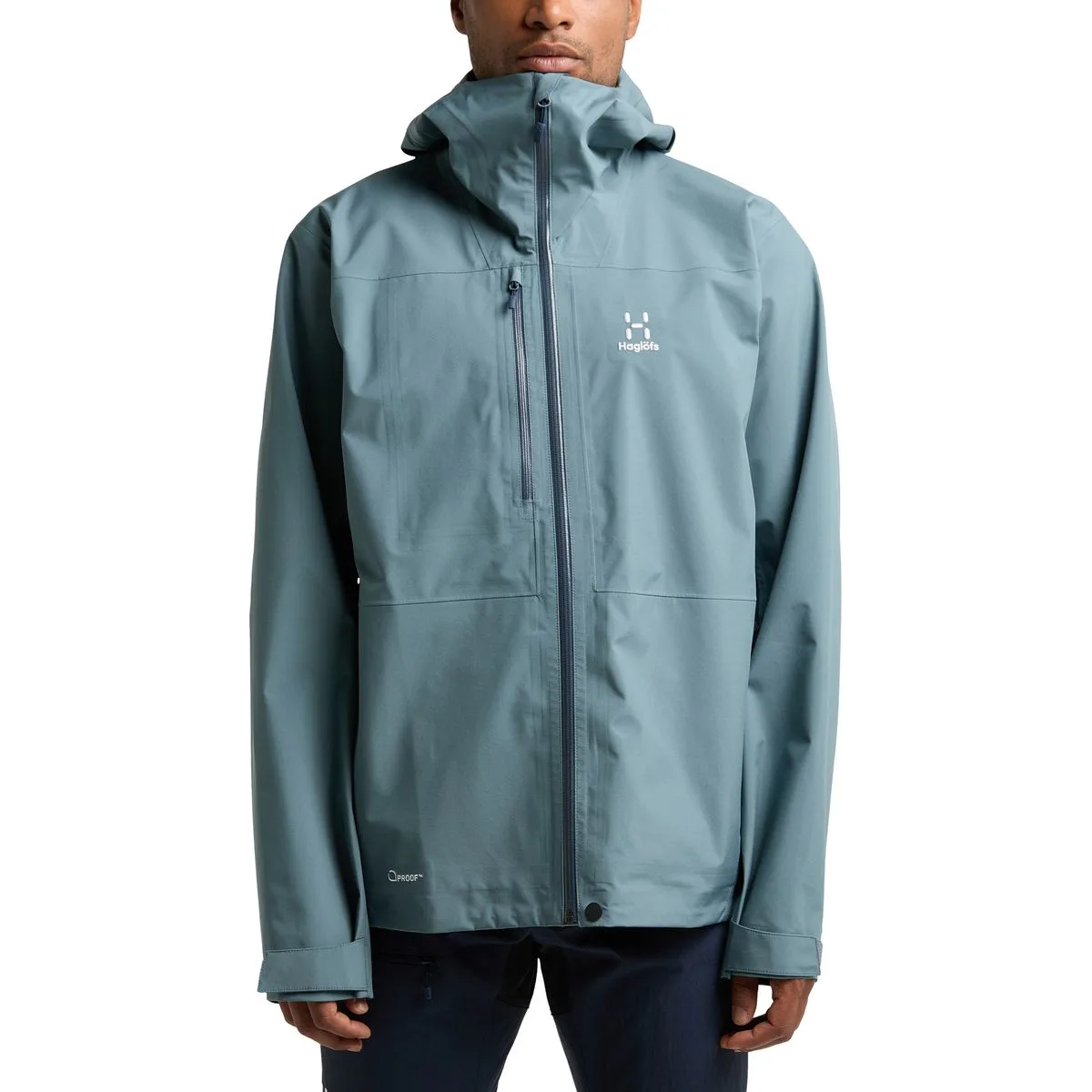 Front Proof Herren Funktionsjacke, hellblau XXL