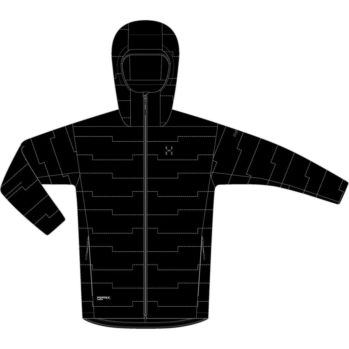 ROC Flash Down Herren Funktionsjacke, schwarz S
