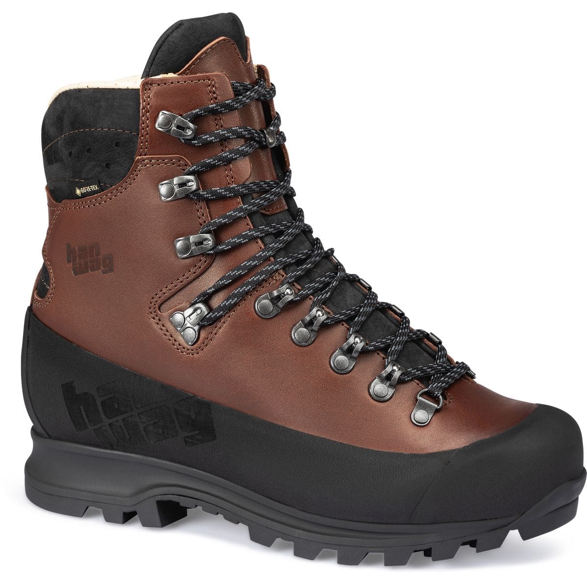 Alaska Pro Wide GTX Herren Trekkingstiefel, braun, Größe 46 46