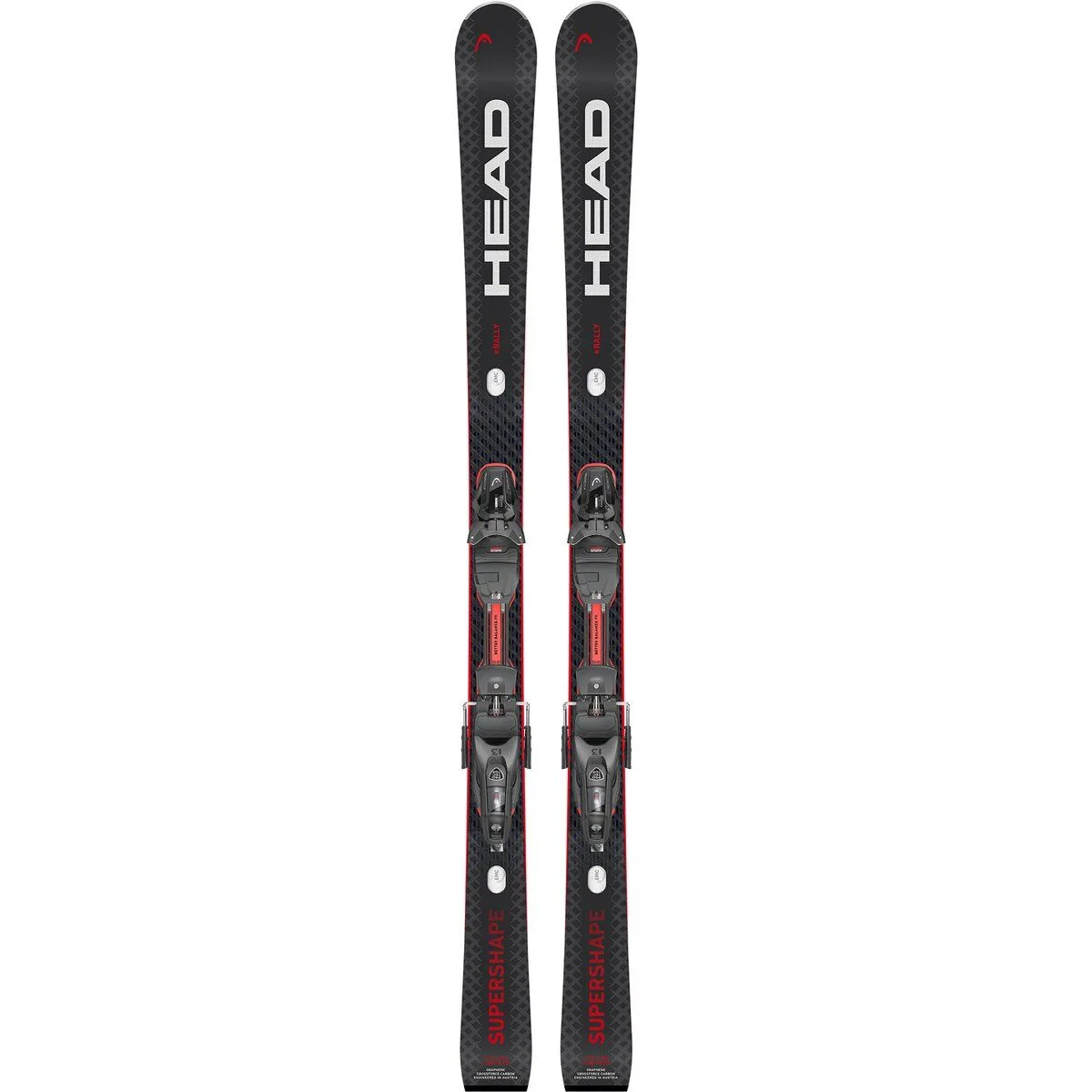 Supershape e-Rally SW + PRD 12 GW Herren All-Mountain Ski, schwarz 170
