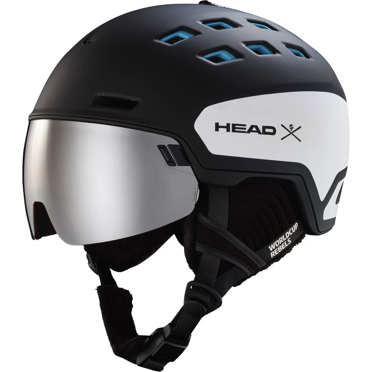 Head Radar Wcr Helm, schwarz XS/S