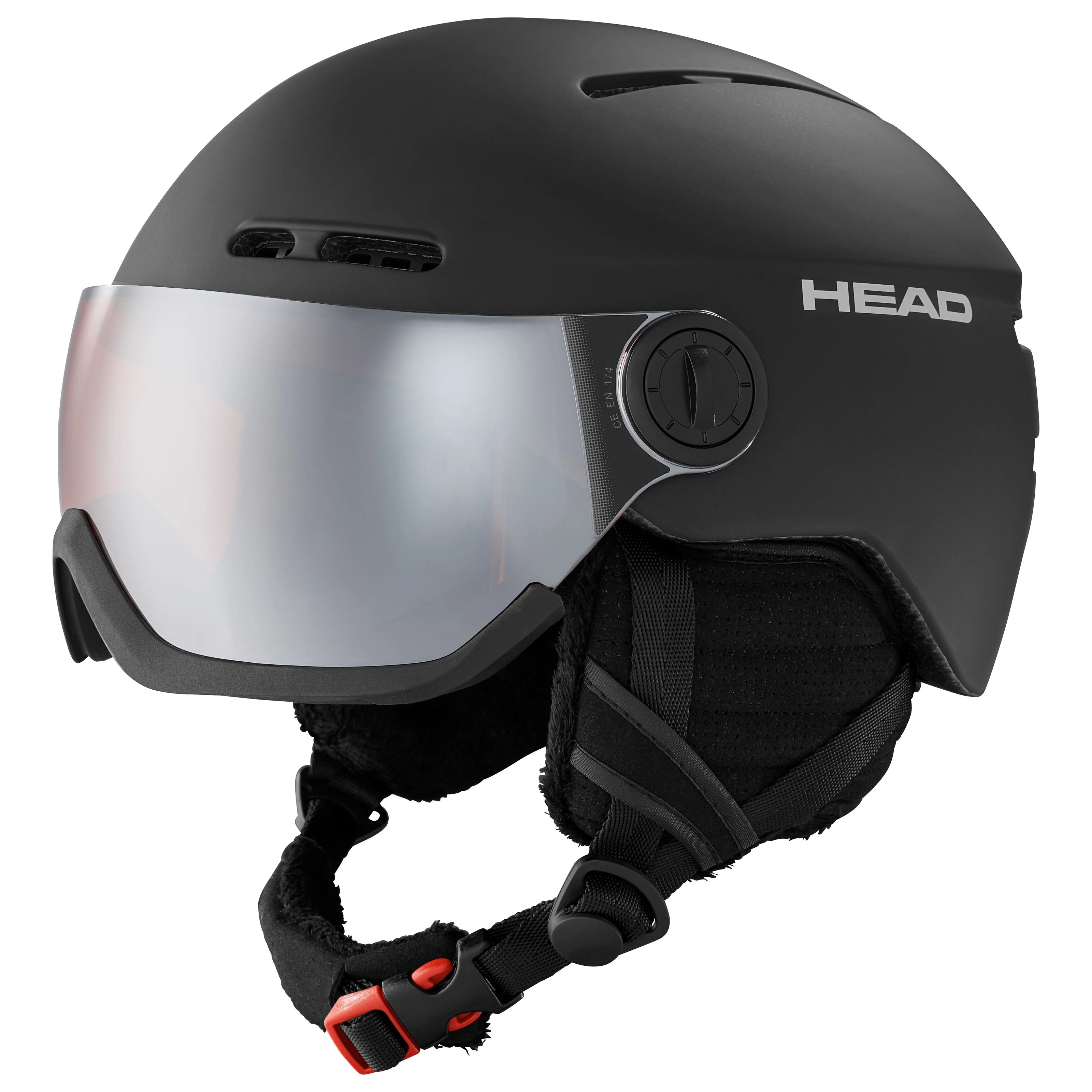 Head Knight Helm, schwarz M/L