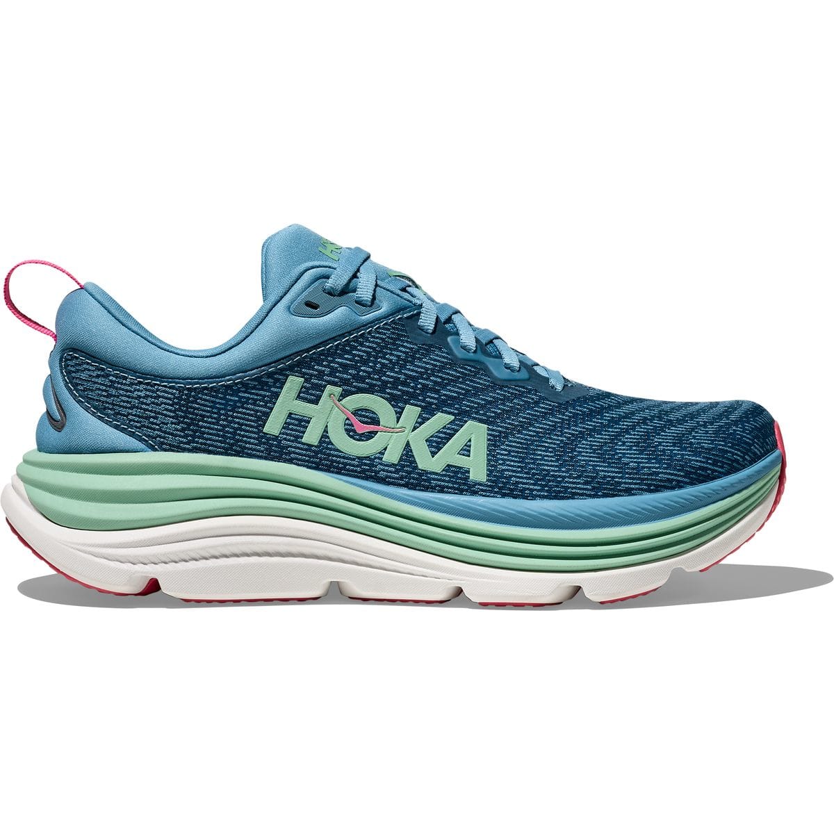 HOKA Gaviota 5 Damen Laufschuhe, blau, Größe 40 198605123764