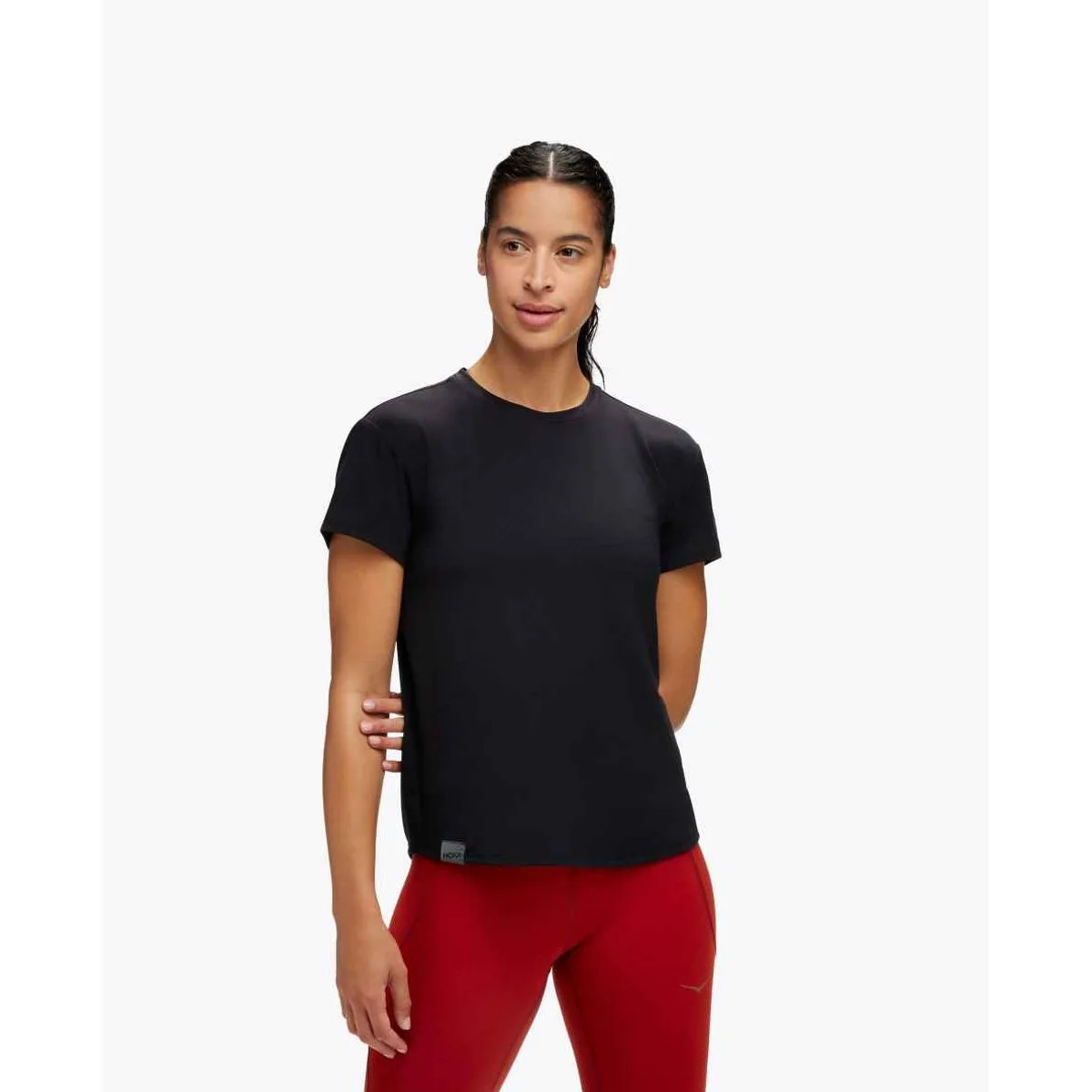 Essential Damen T-Shirt, schwarz XS