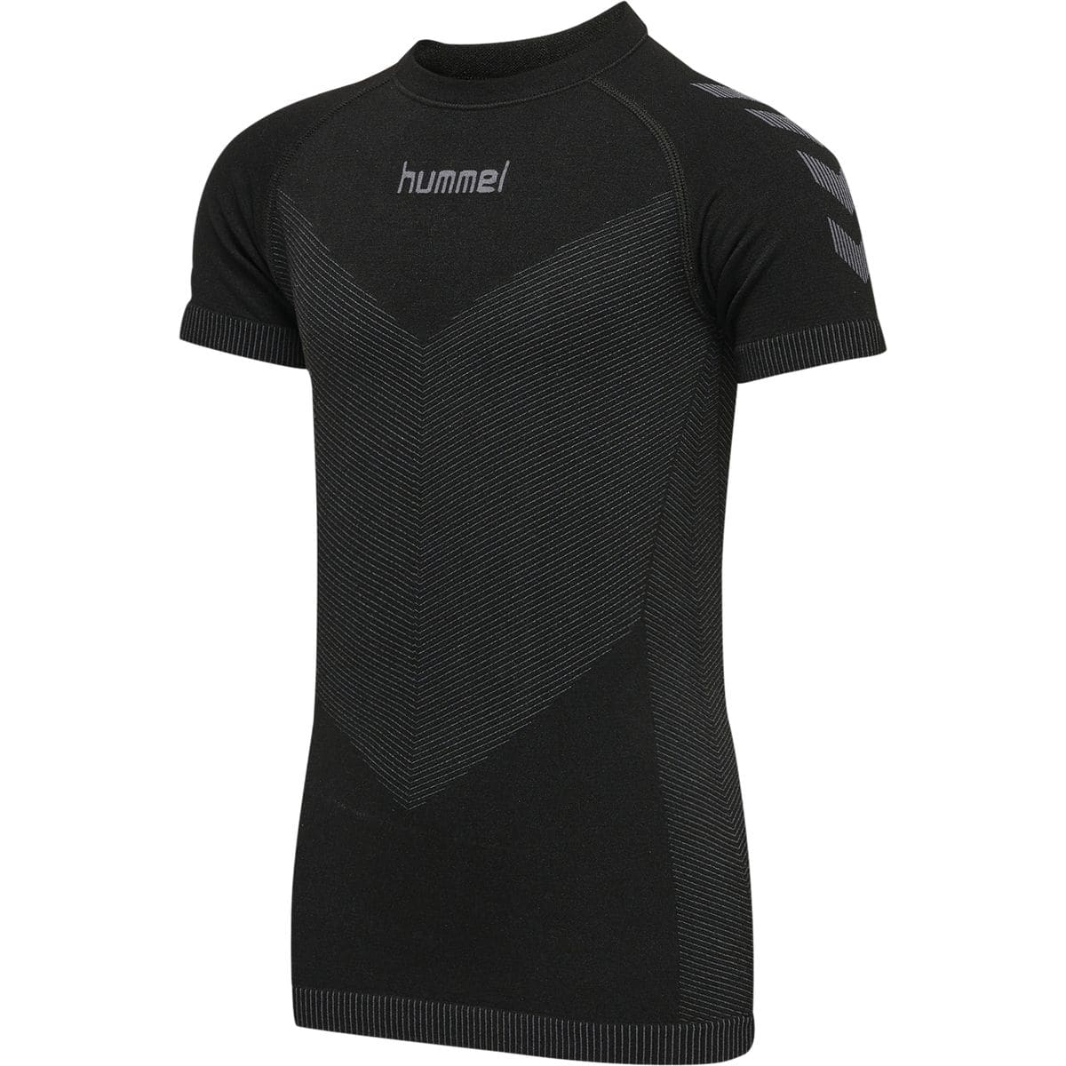 Hummel First Seamless Kinder Unterhemd, schwarz