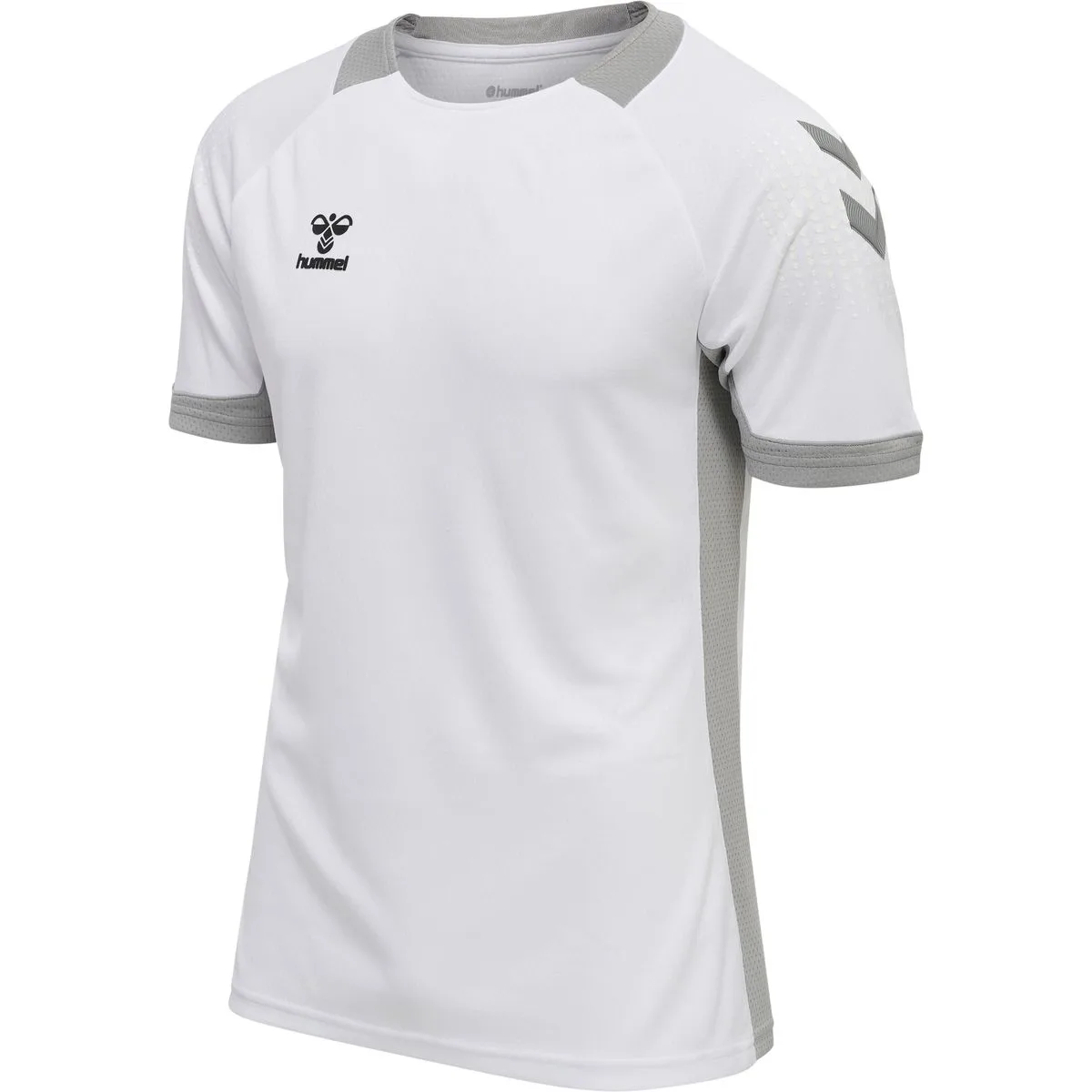 Hummel Lead Poly T-Shirt, weiß XL