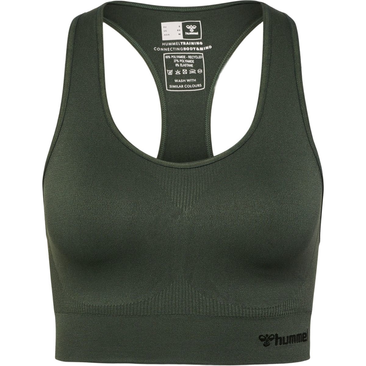 Tif Seamless Sports Damen Sport-BH, grün M