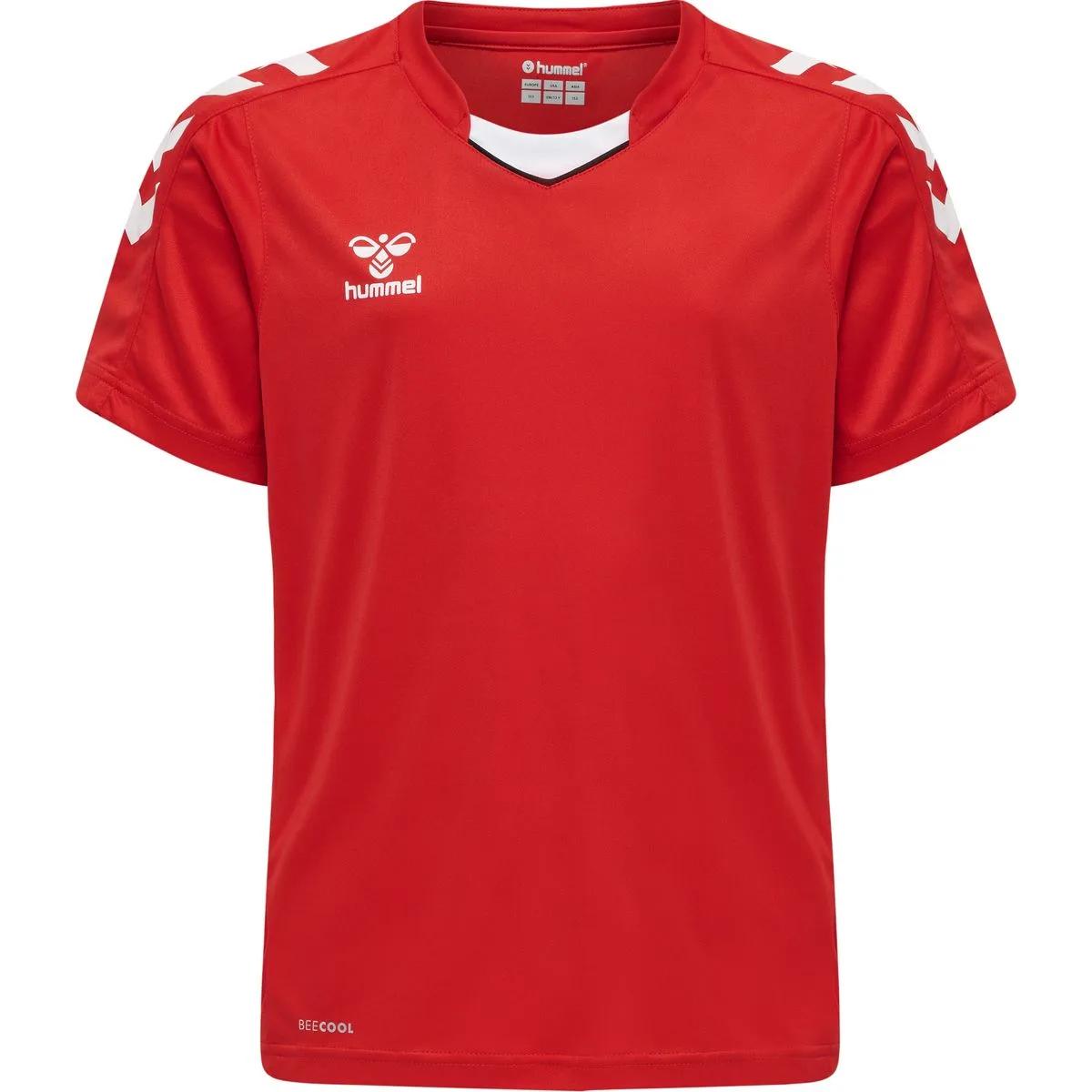 Core XK Poly Jersey Kinder T-Shirt, rot 140