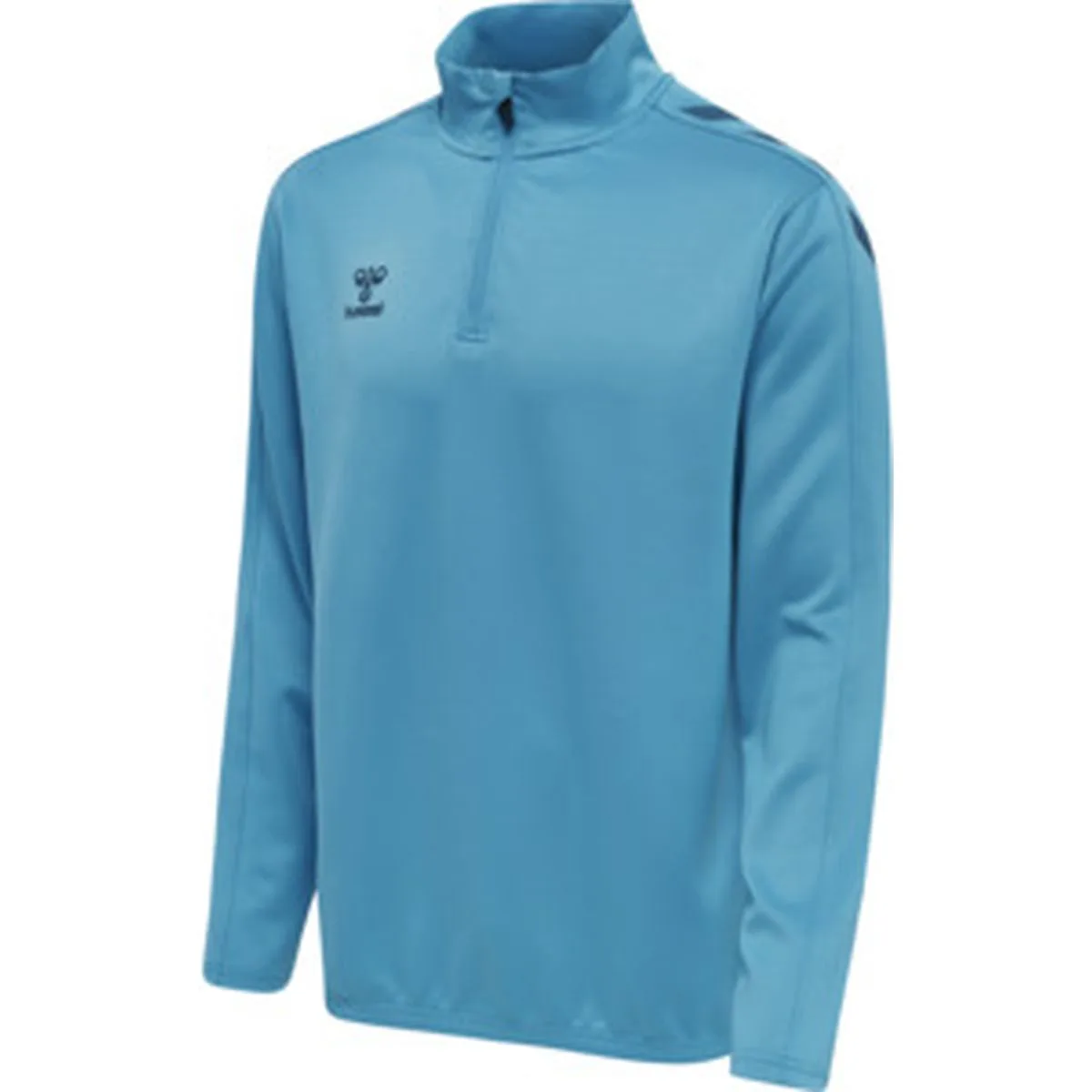 Core XK (halber Reißverschluss) Poly Sweatshirt, hellblau S