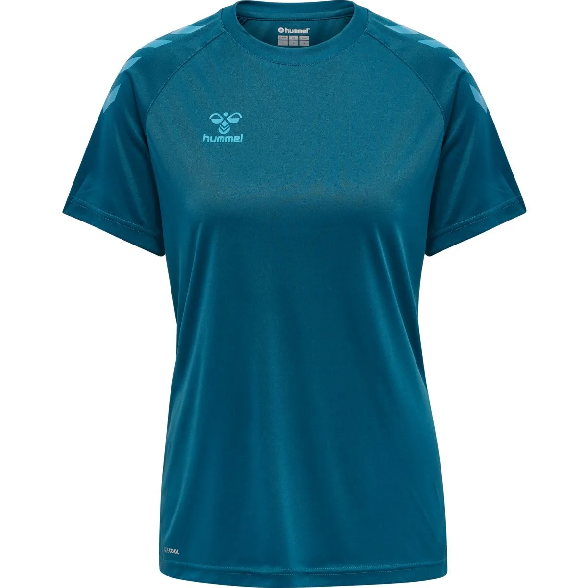 Core XK Core Poly Damen T-Shirt, türkis 2XL