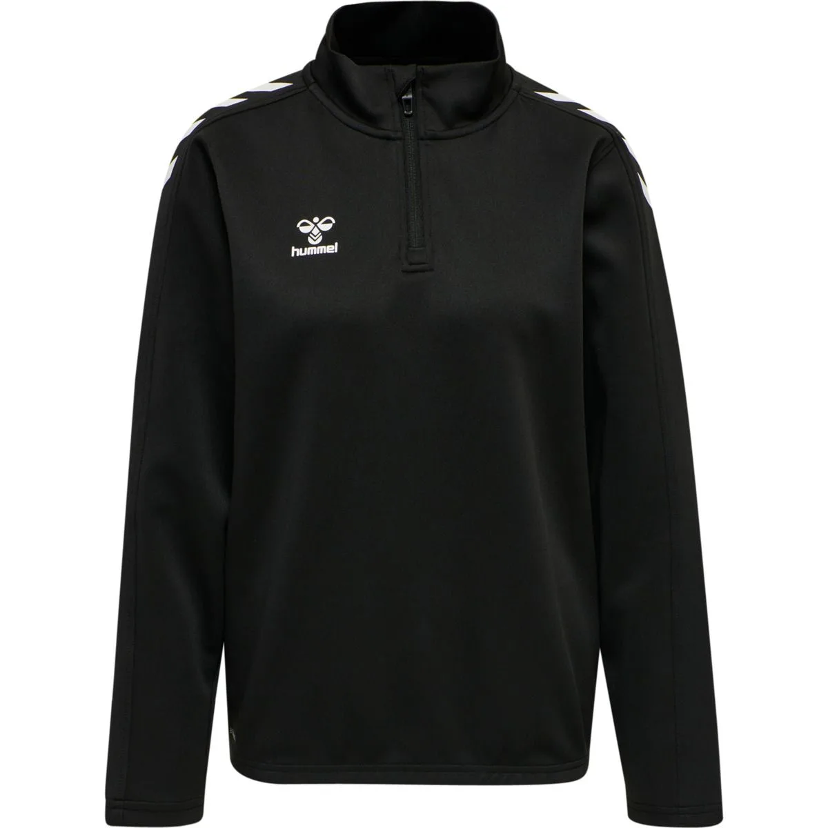 Core XK (halber Reißverschluss) Damen Sweatshirt, schwarz 2XL