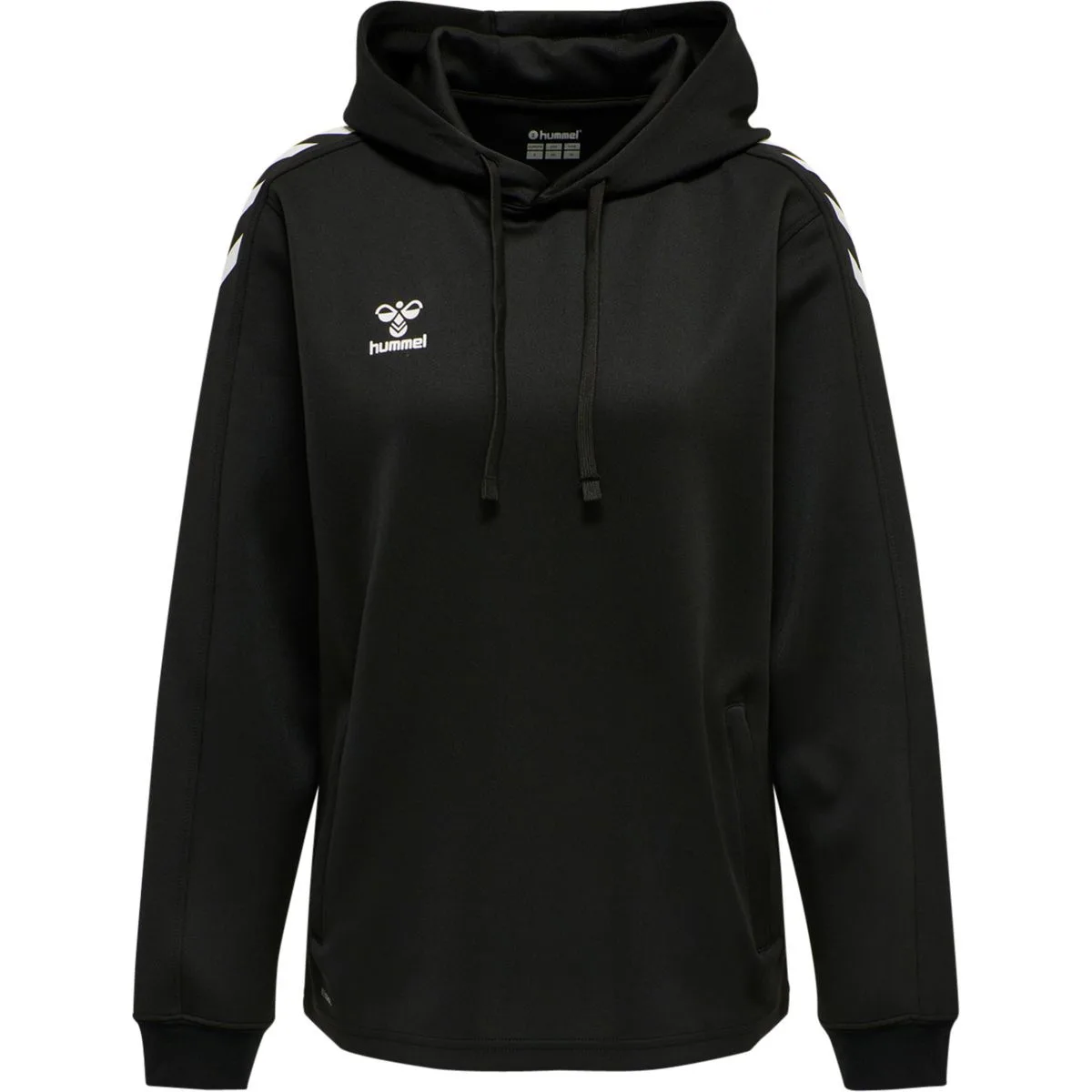 Core XK Poly Damen Kapuzensweater, schwarz 2XL