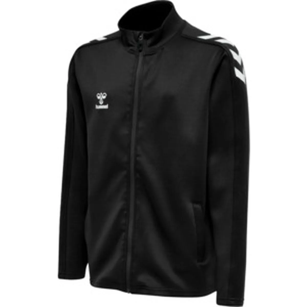 Core XK Poly (Reißverschluss) Kinder Sweatshirt, schwarz 128