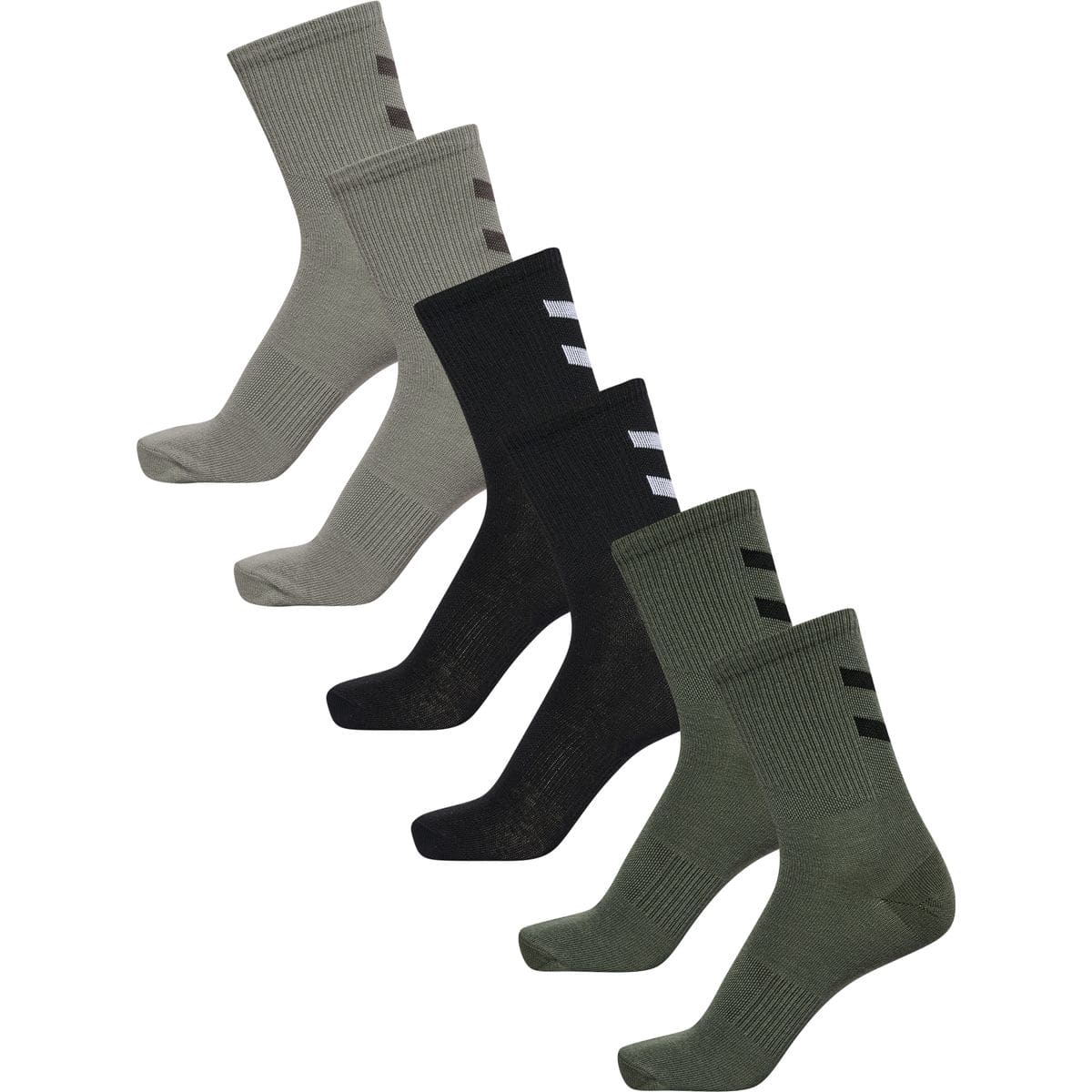Chevron 6er-Pack Socken, multicolor 10