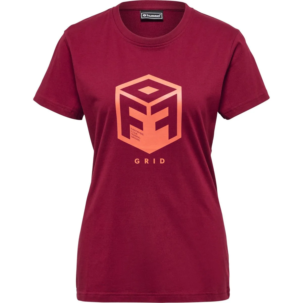 Offgrid Cotton Jersey Damen T-Shirt, rot 2XL