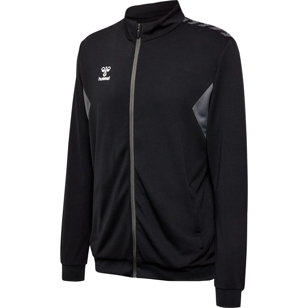 Authentic PL (Reißverschluss) Herren Midlayer, schwarz 2XL