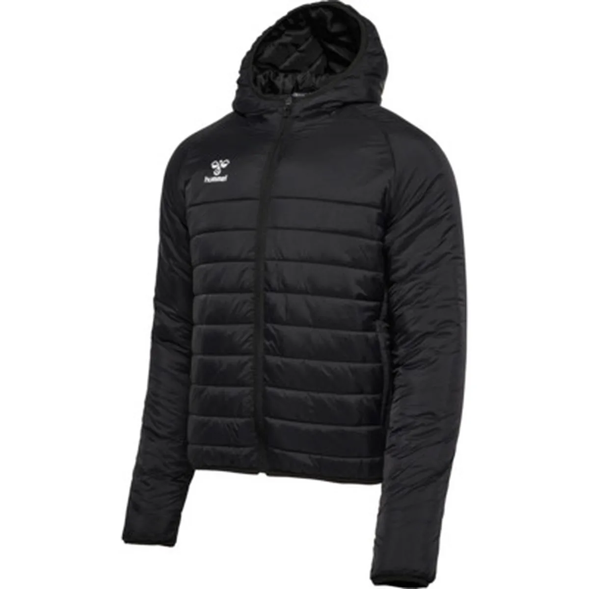 GO Quilted Hood Herren Jacke, schwarz M
