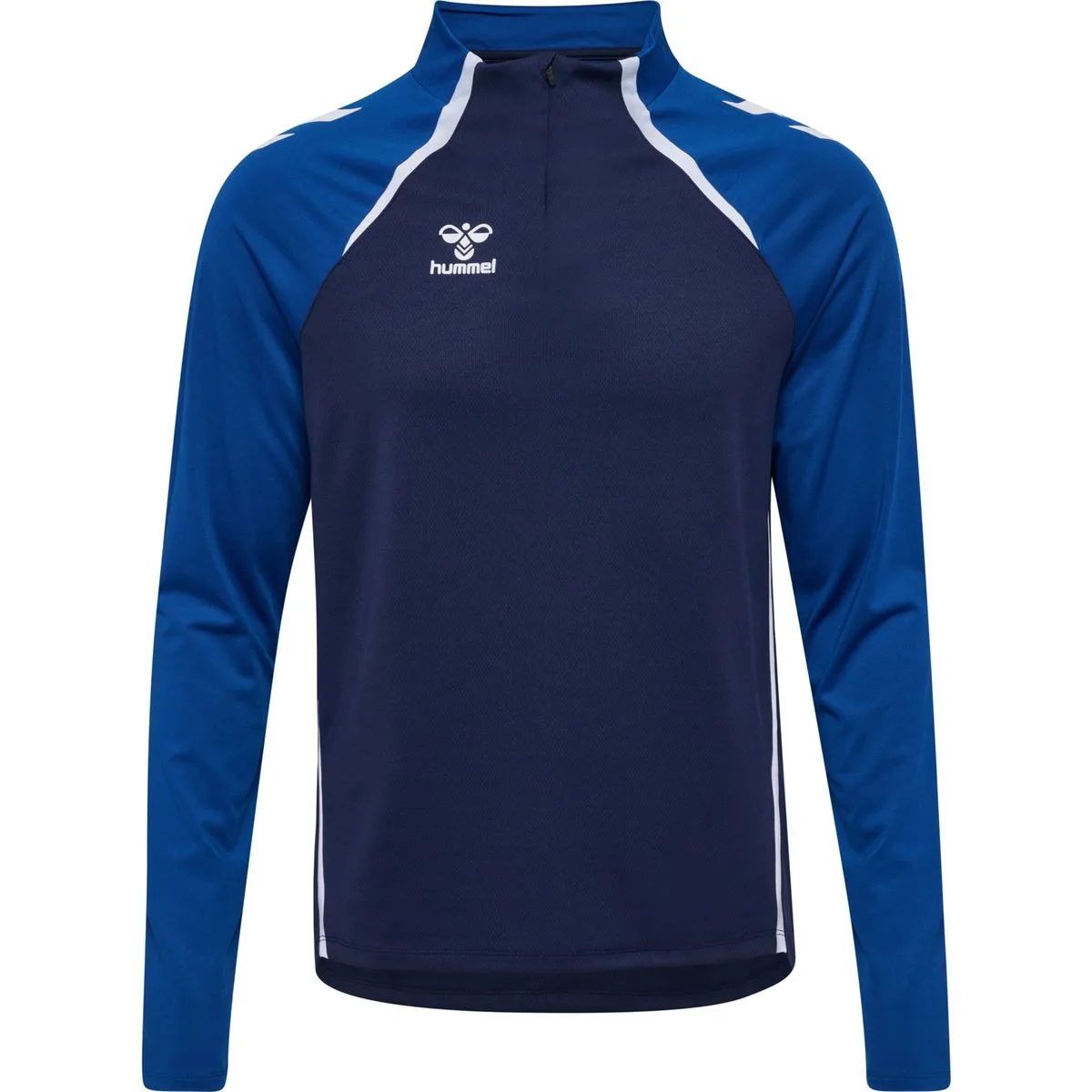 Lead 2.0 (halber Reißverschluss) Rollkragenpullover, blau XL