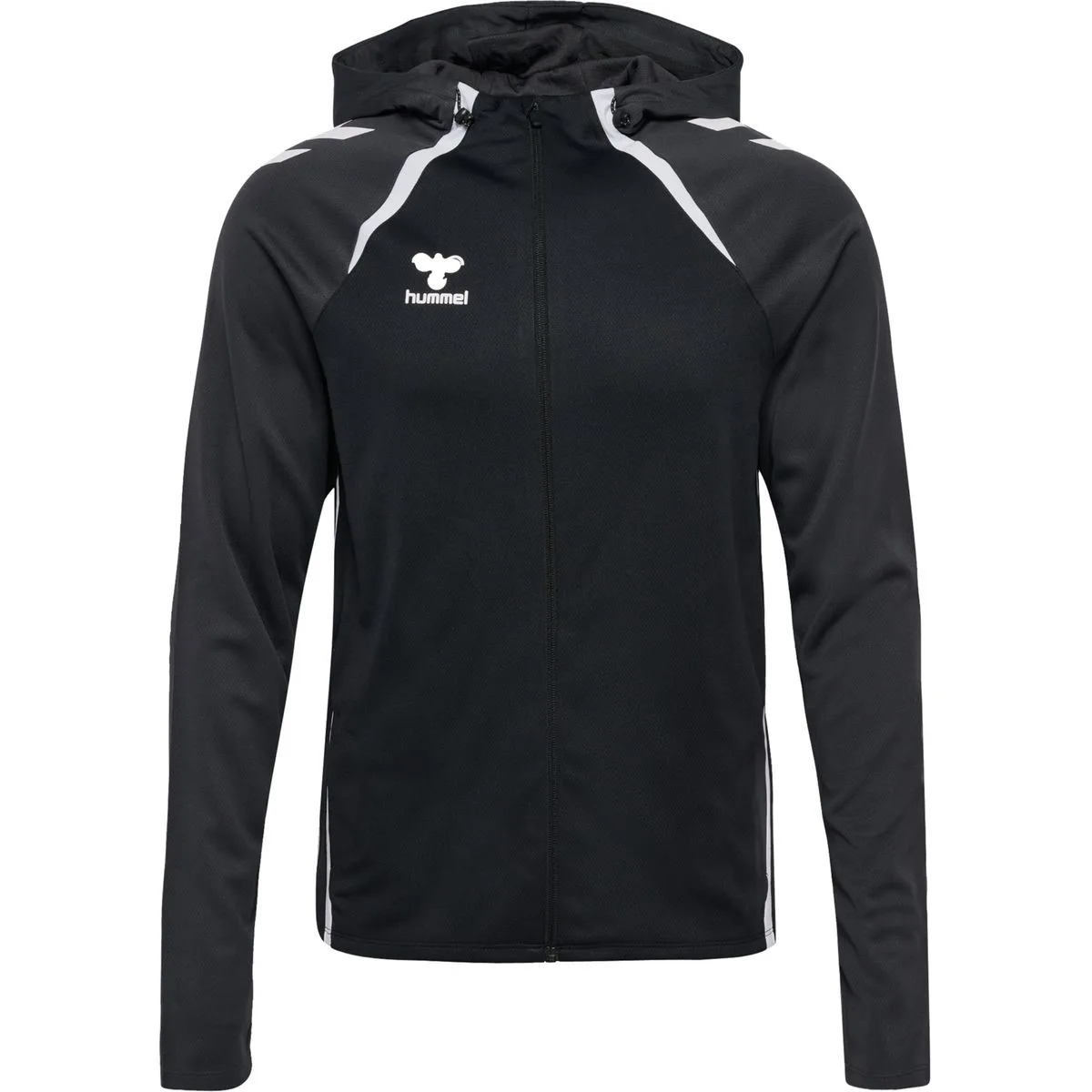 Lead 2.0 (Reißverschluss) Herren Kapuzensweater, schwarz M
