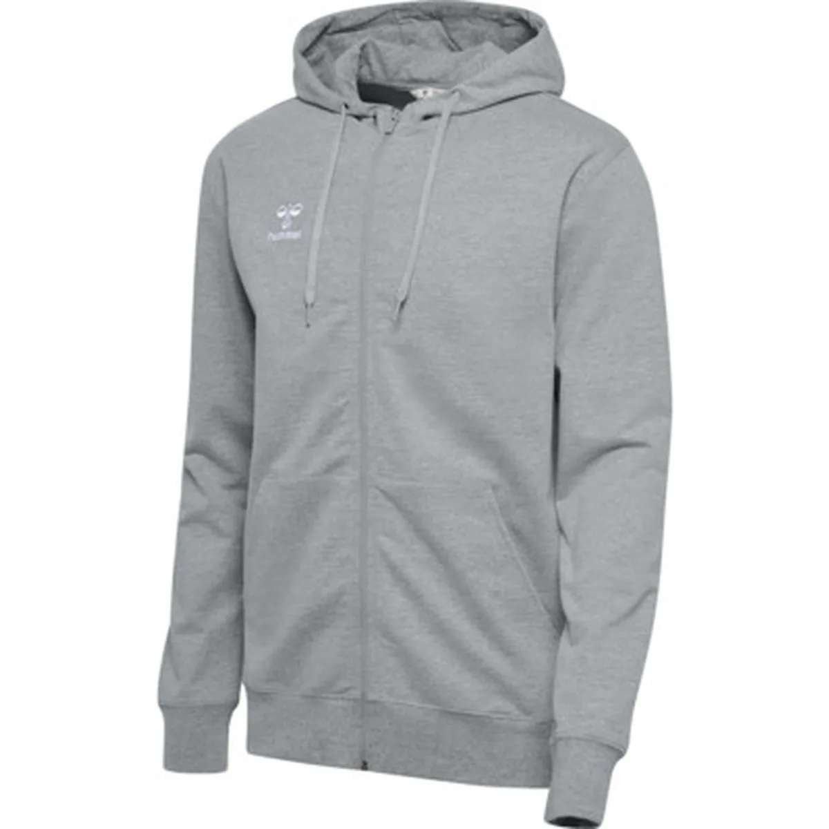 GO 2.0 (Reißverschluss) Herren Kapuzensweater, grau XL